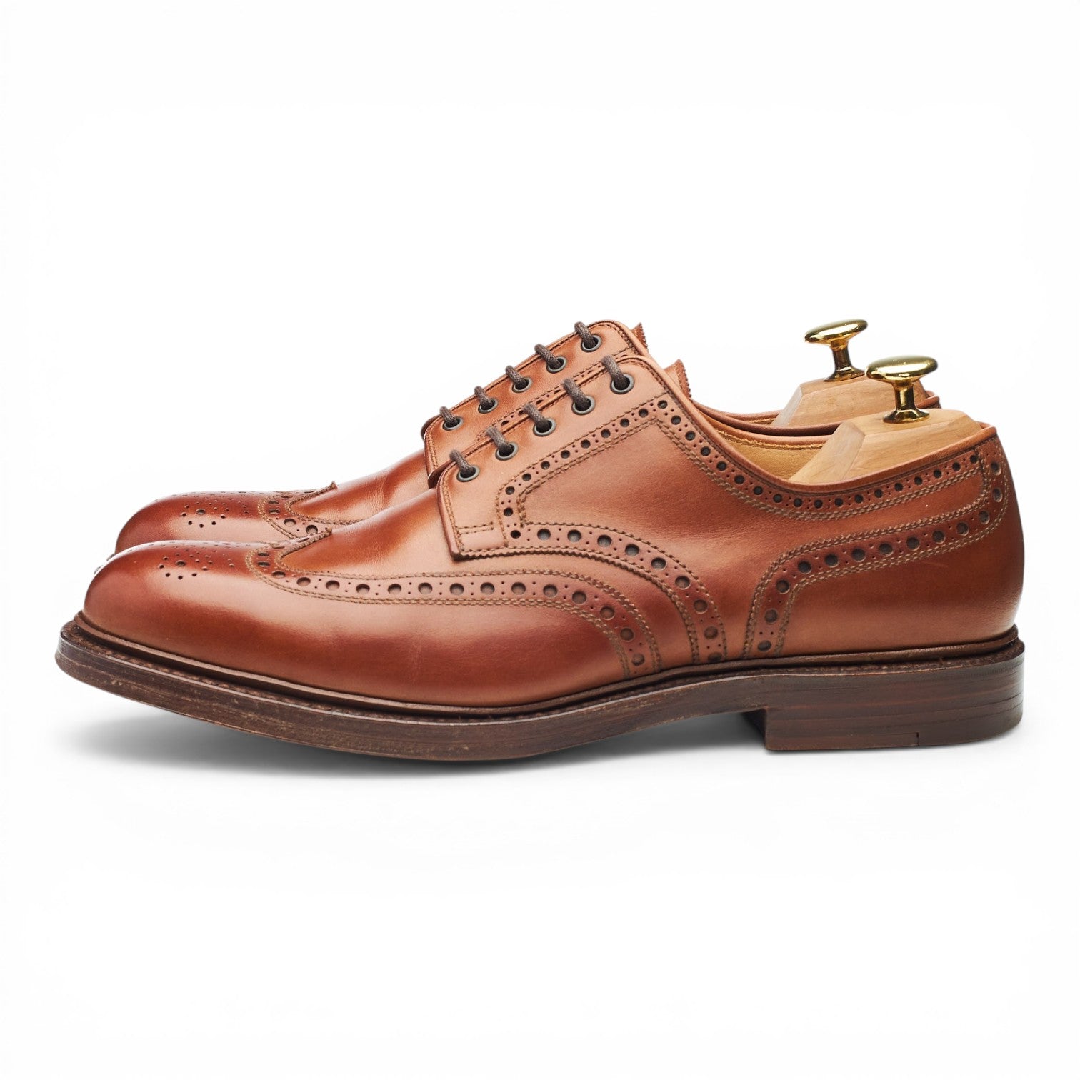 Crockett & Jones Bangor derbys homme cuir marron UK 8.5
