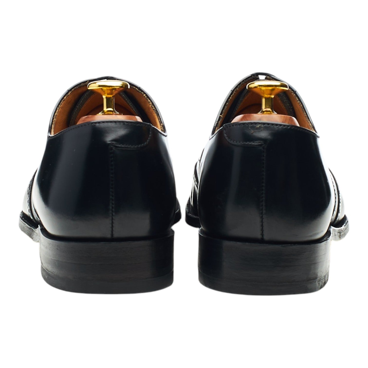 Grenson Perth Oxfords brogues cuir noir 8 UK