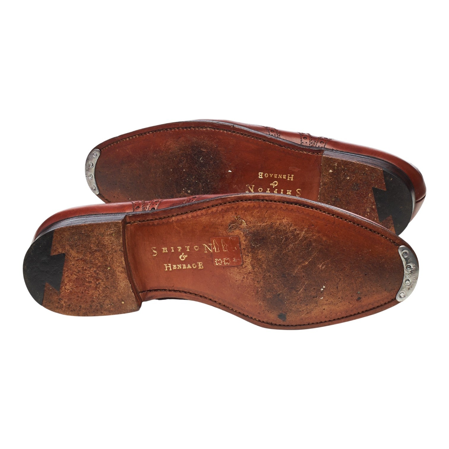 Shipton & Heneage Albemarle oxford cuir tan 7 UK brogues