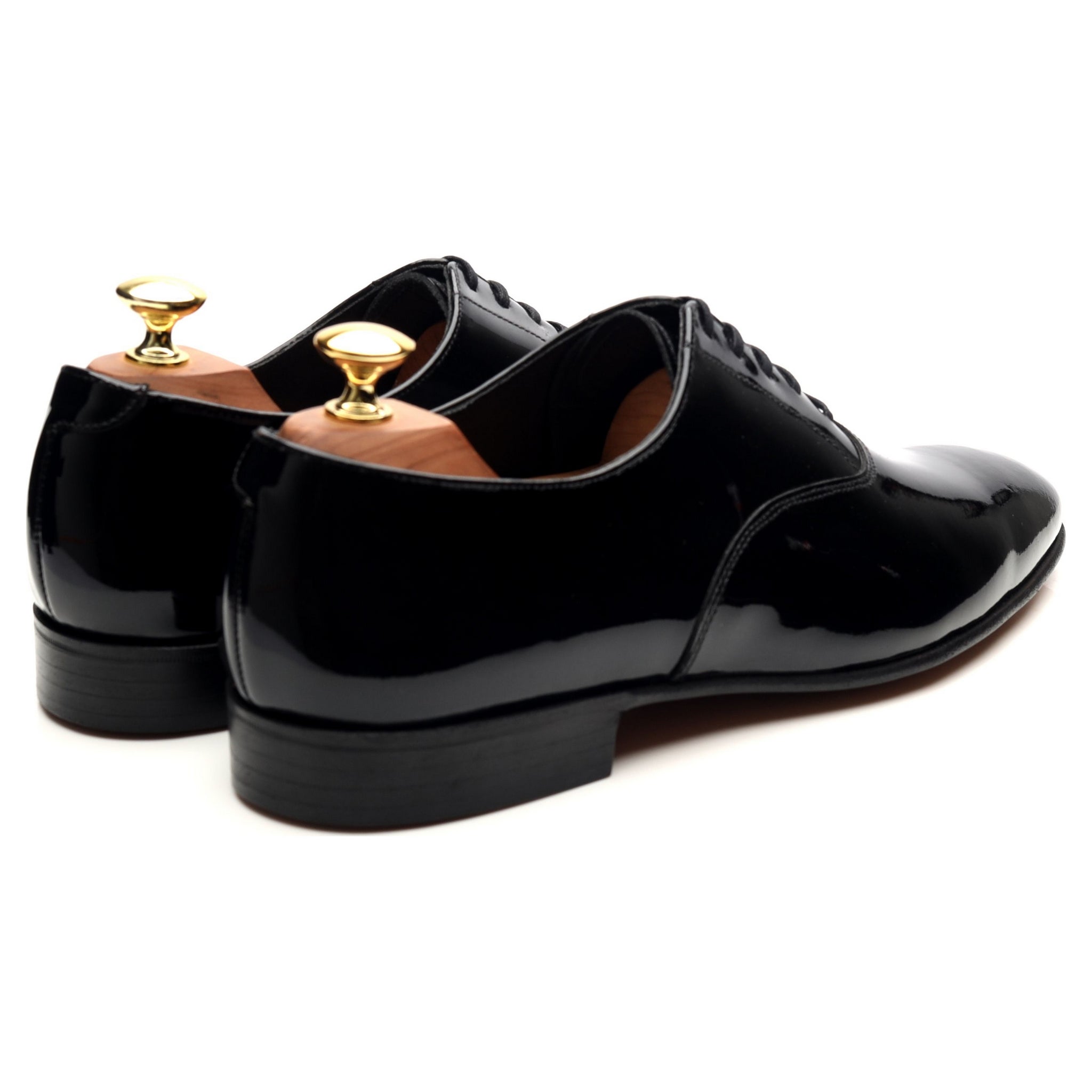 Crockett & Jones Cheam richelieu verni noir UK 8