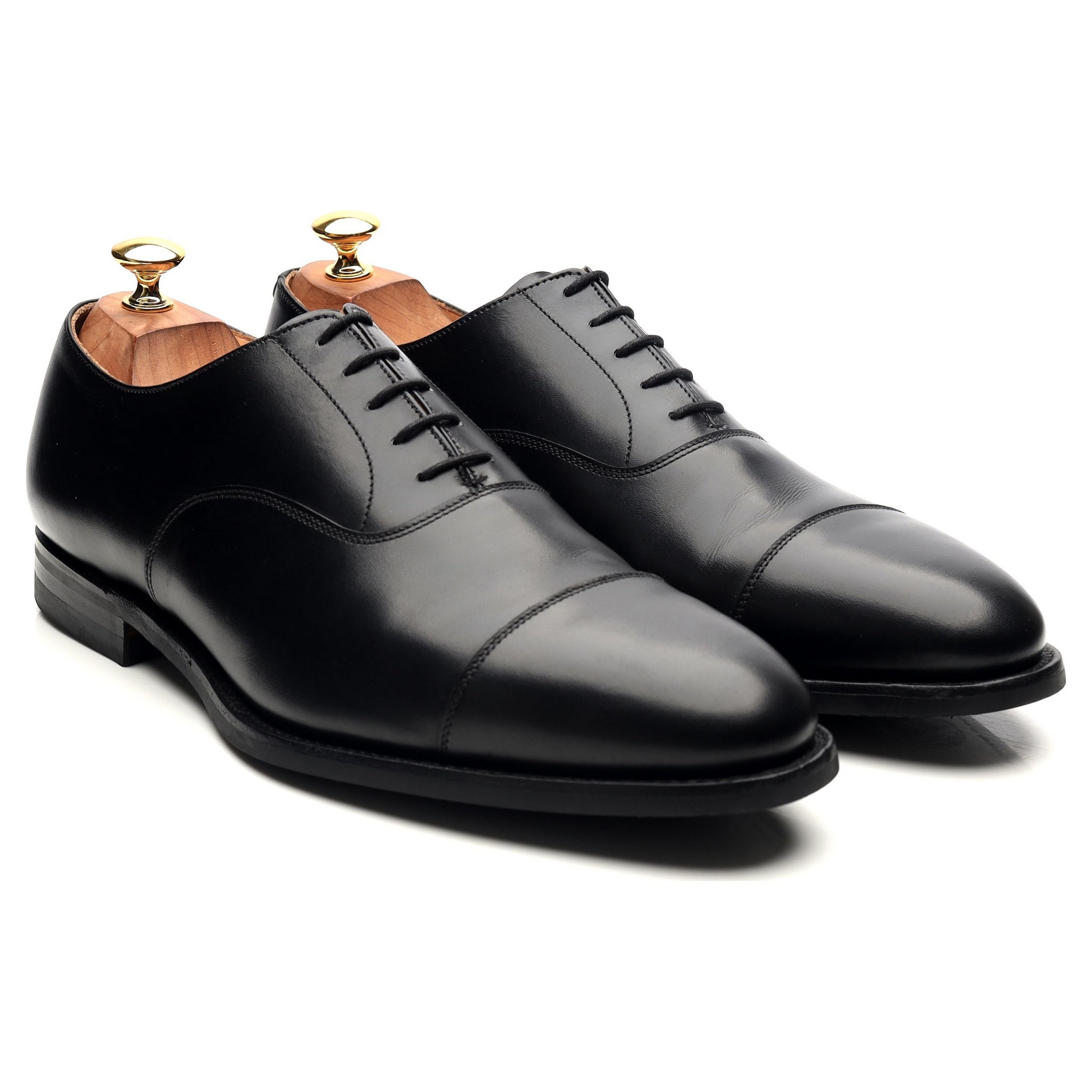 Crockett & Jones Connaught 2 richelieu cuir noir UK 10.5