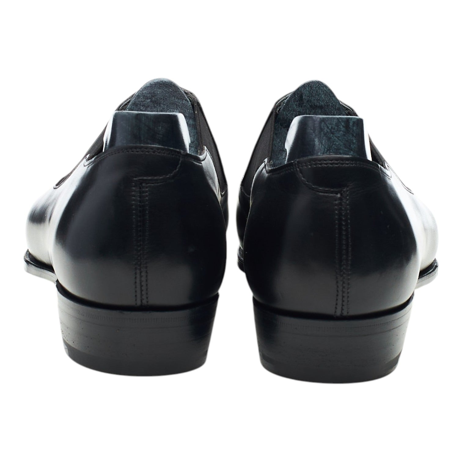 Anthony Cleverley Bulow mocassin cuir noir UK 9.5