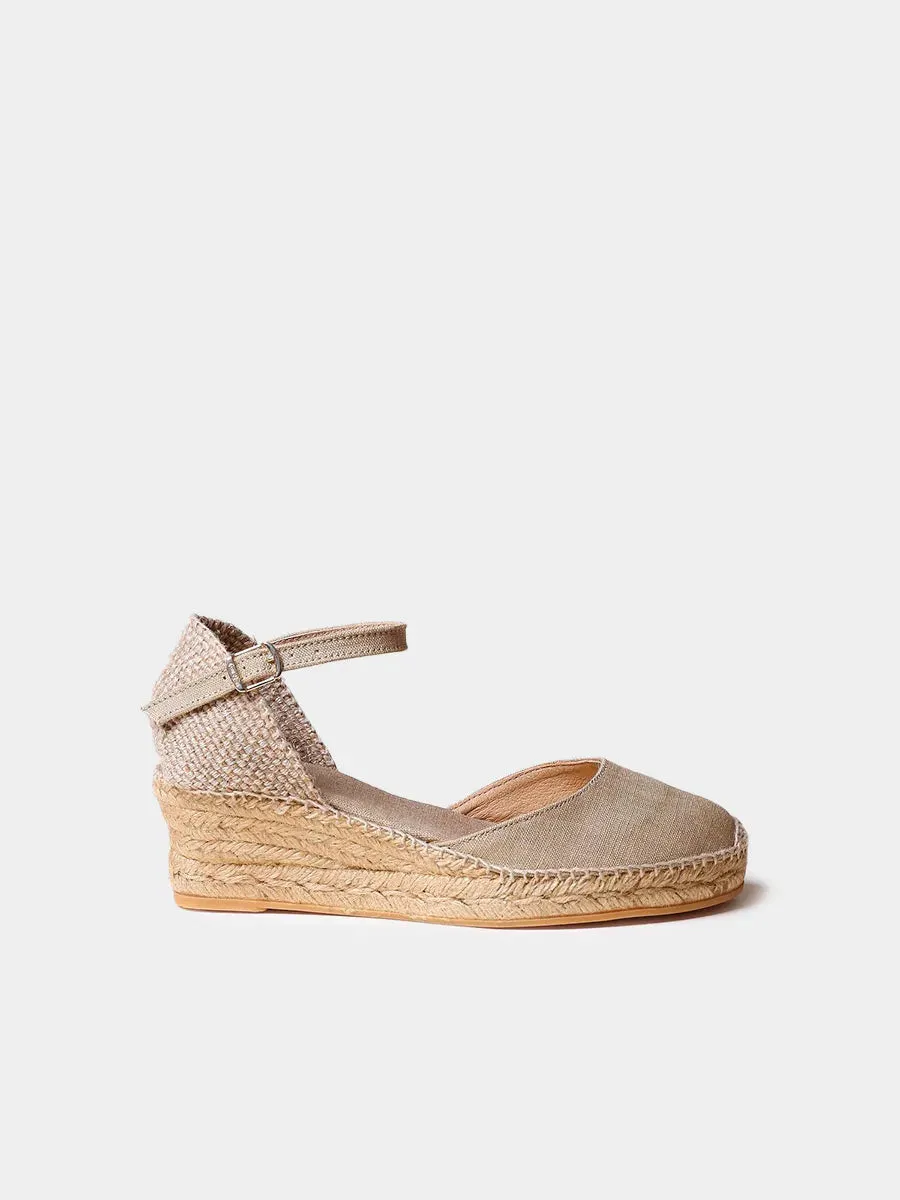Toni Pons Romina espadrilles compensées toile vegan