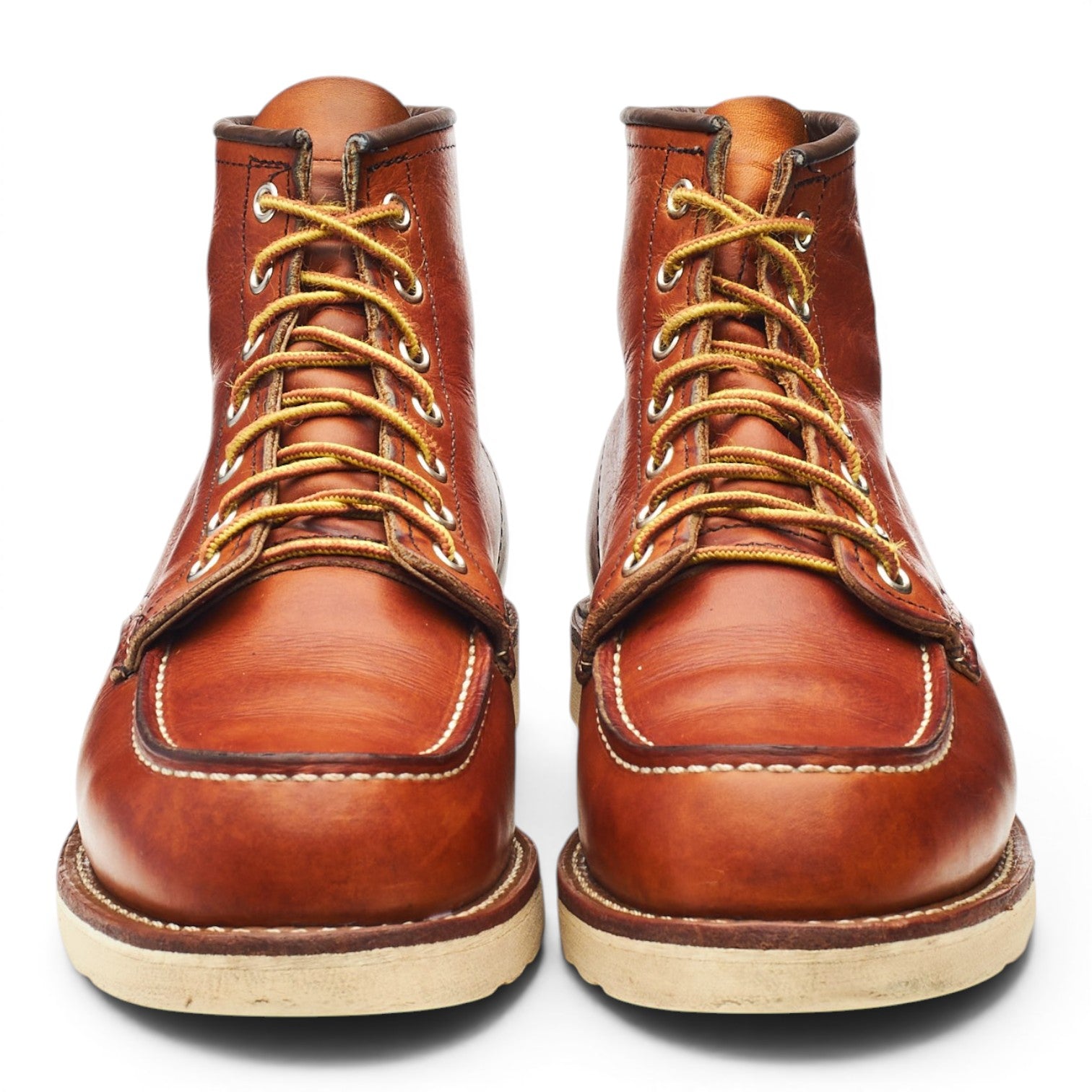Red Wing 875 Moc Toe Bottes Cuir Marron UK 8