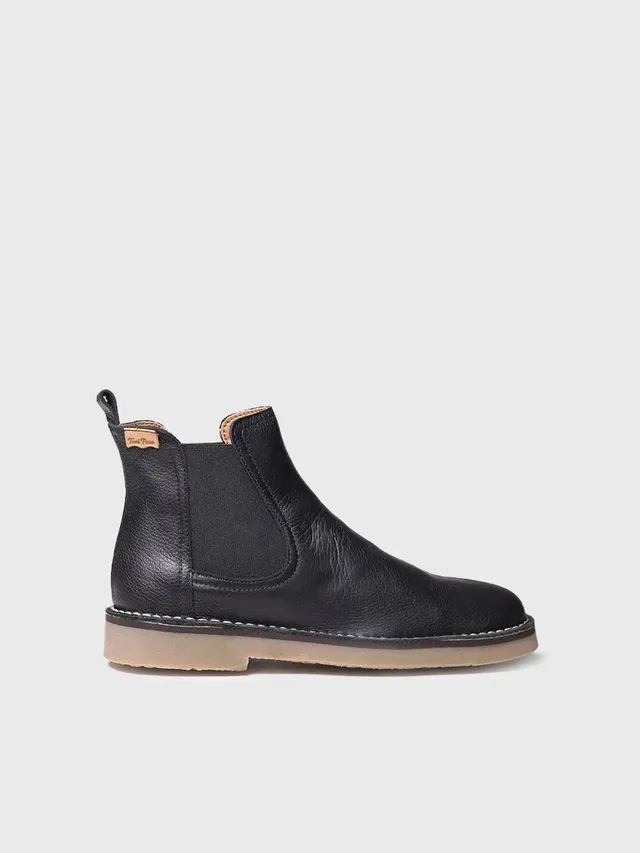 Toni Pons Isa-PO boots cuir femme noir