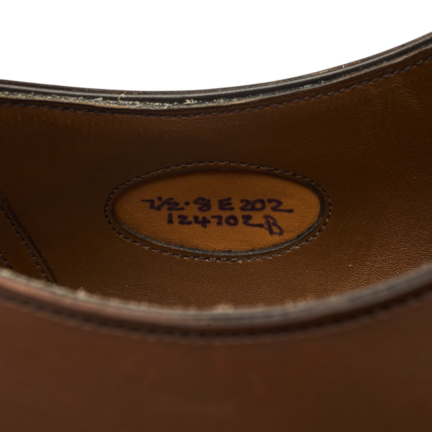 Edward Green Chelsea oxford cuir marron 7.5