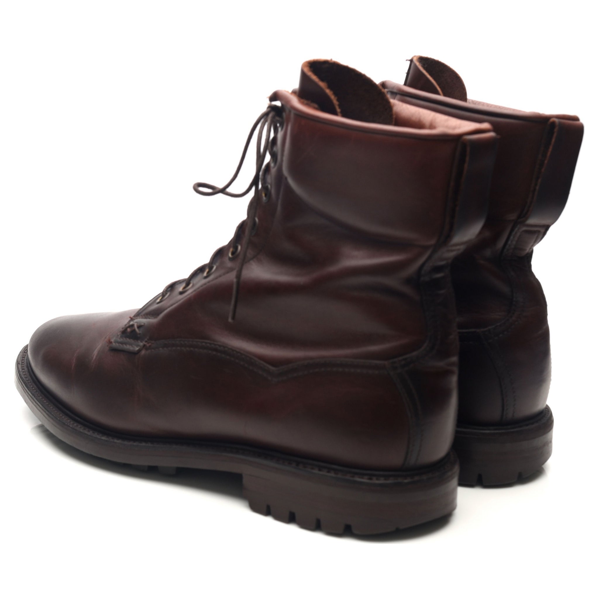 Alfred Sargent boots cuir marron foncé UK 9.5