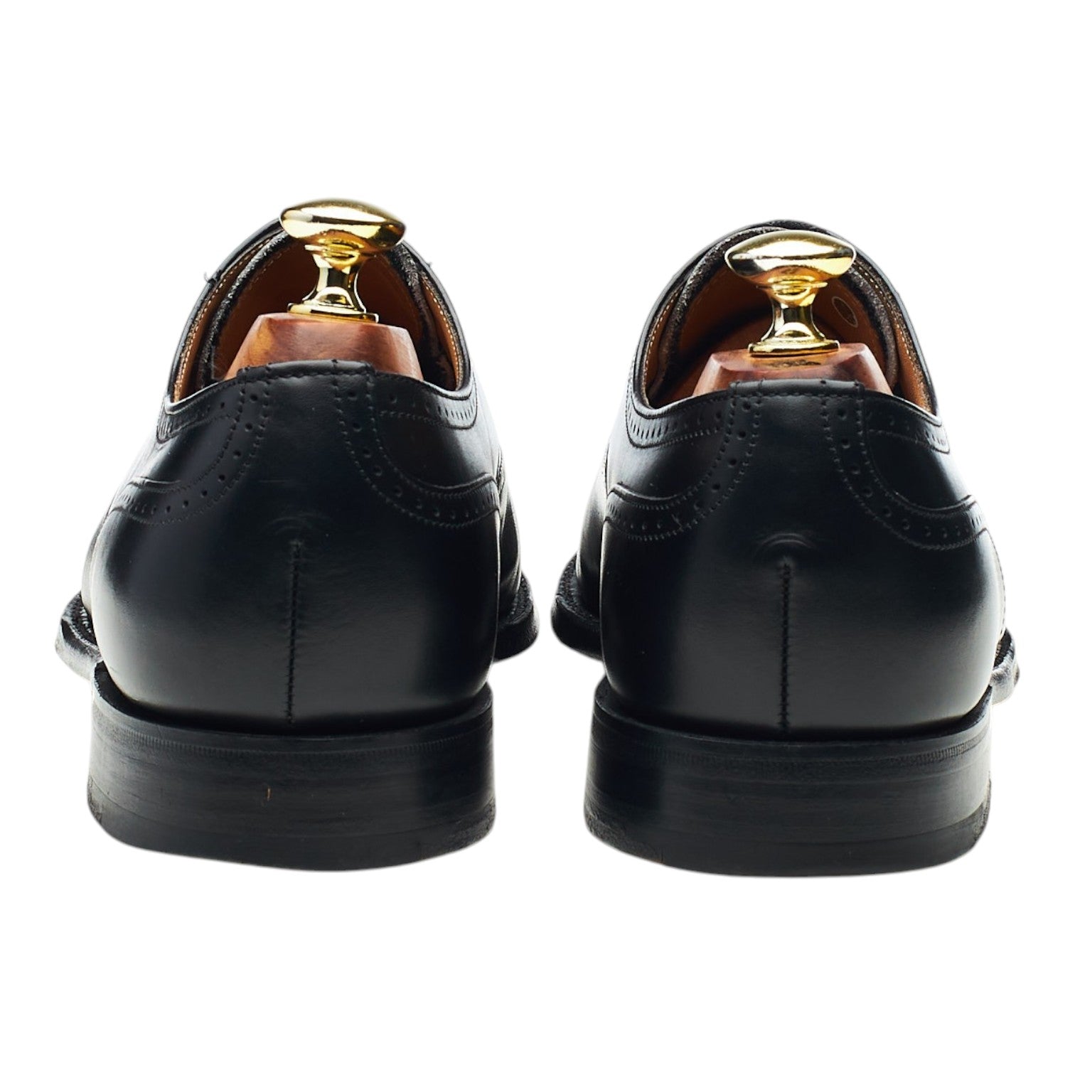 Cheaney PA021 oxford cuir noir bout droit pointure 41