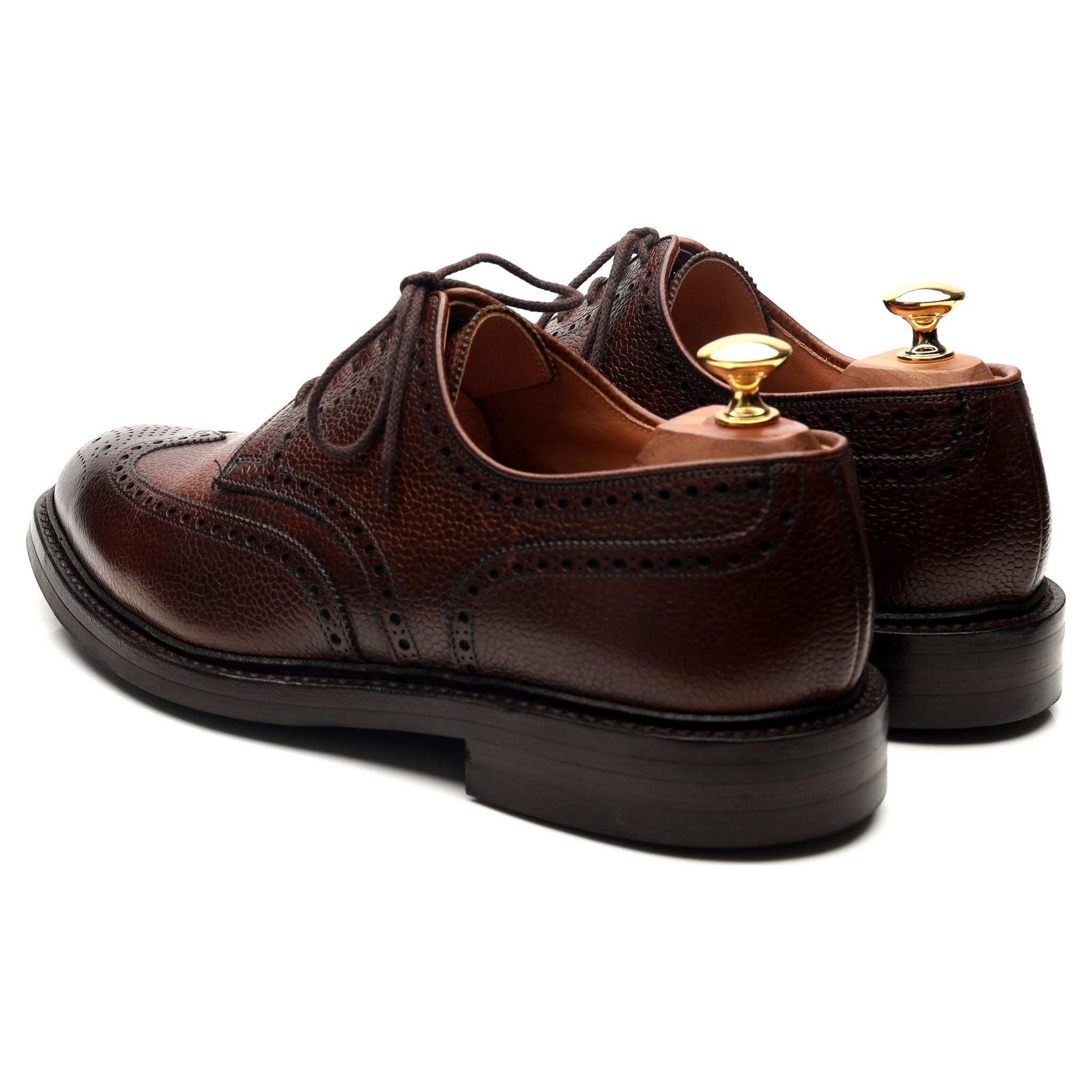 Crockett & Jones Pembroke derbies cuir marron UK 9.5