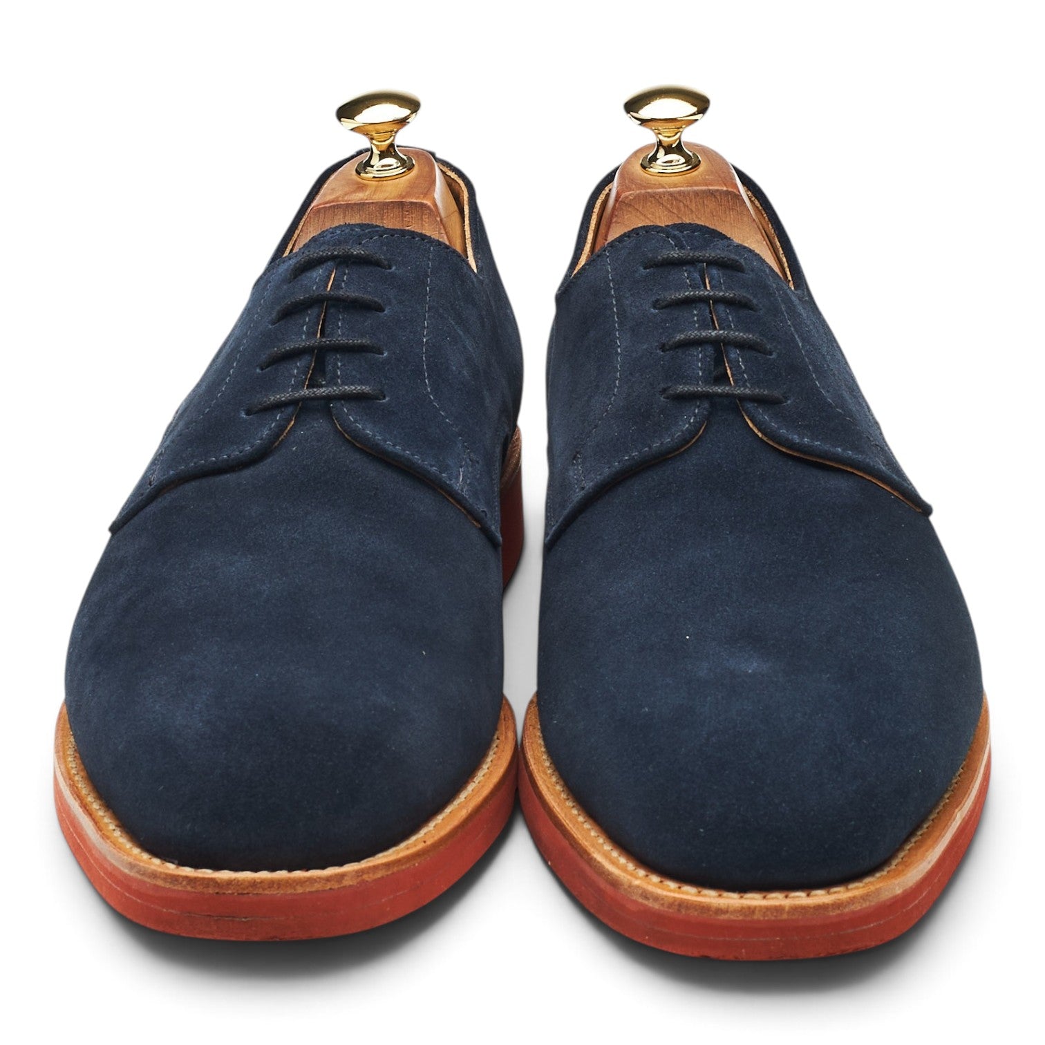 Shipton Heneage derbies suède bleu marine UK 10,5