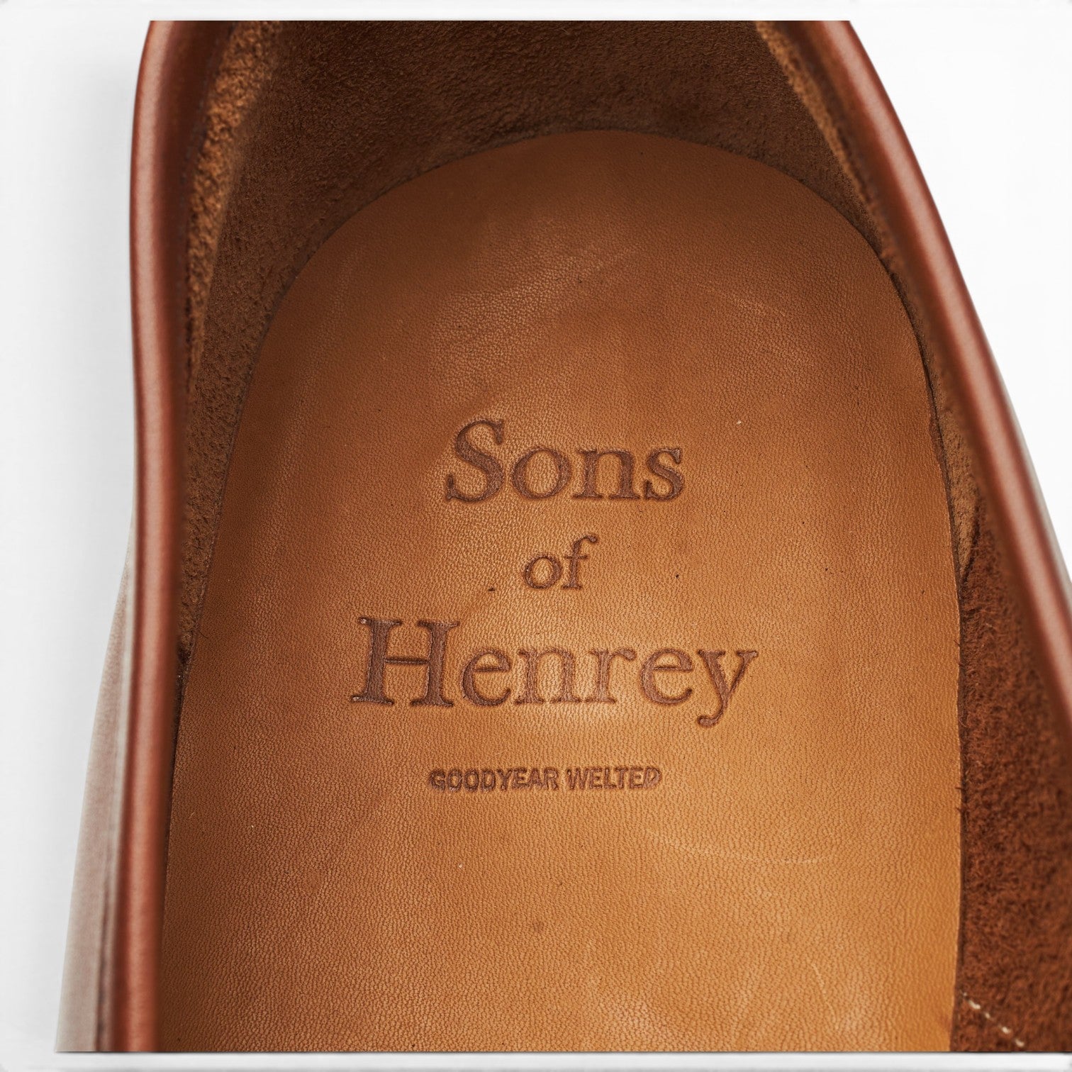 Sons Of Henrey Thomas mocassin cuir marron 10,5