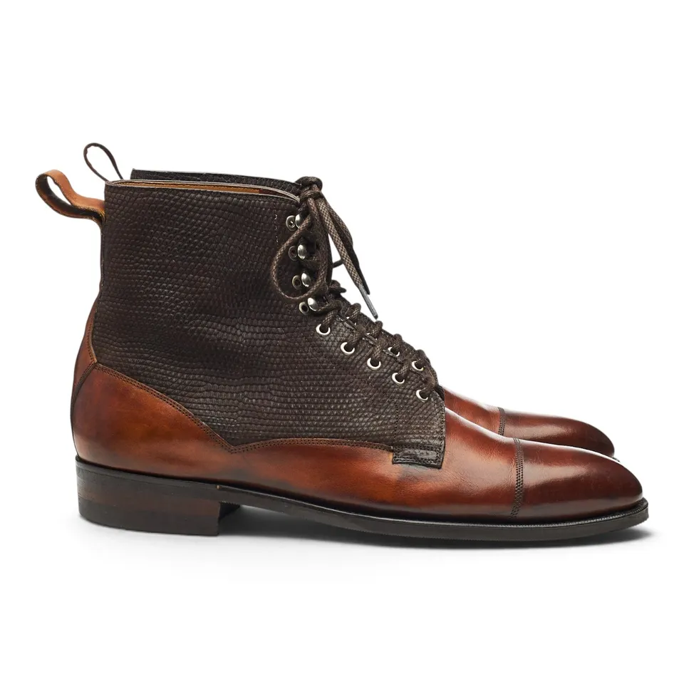Gaziano & Girling Glencoe bottines marron UK 6