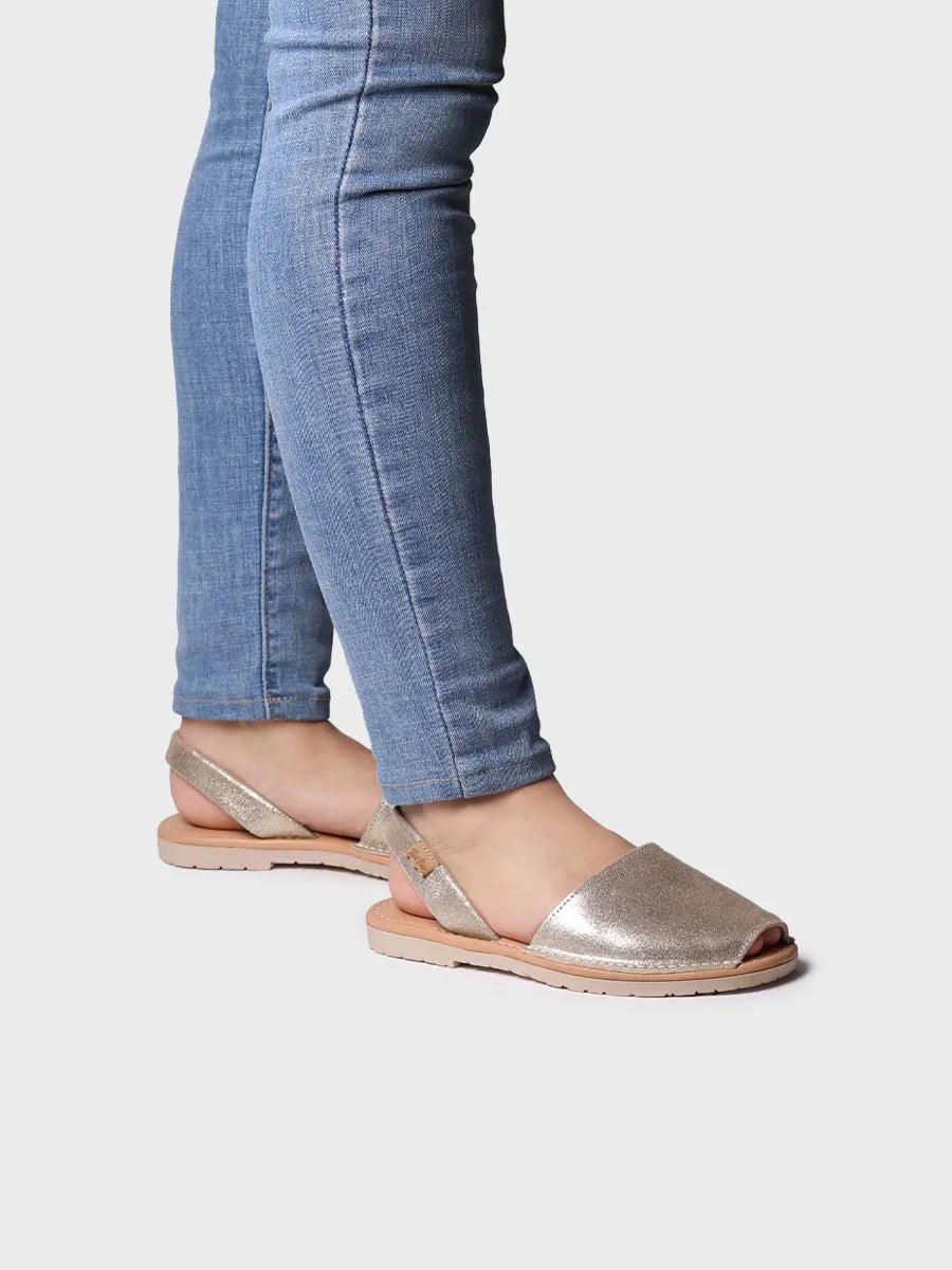 Toni Pons Mao-Qt sandale cuir champagne 1 cm