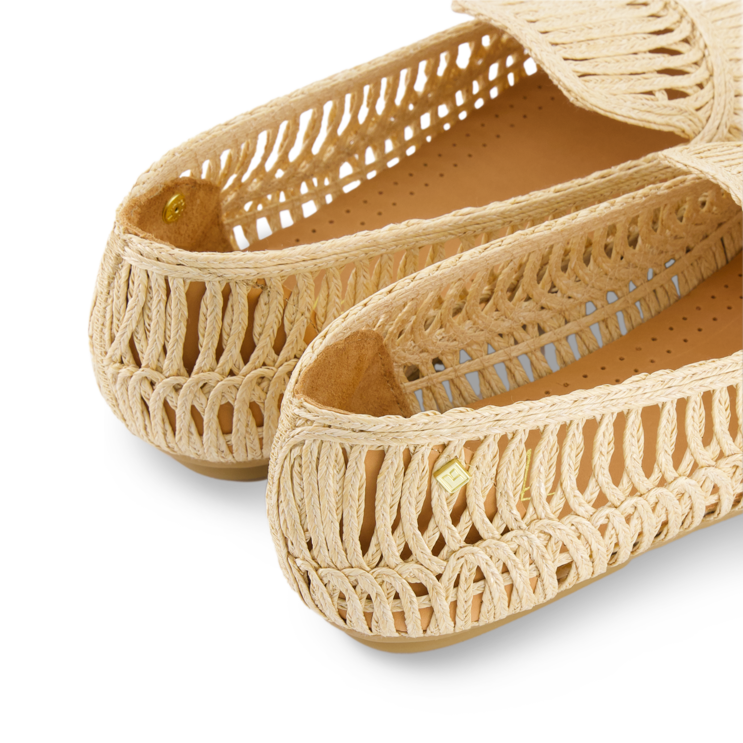 Rivieras Jazz J120 espadrilles raphia naturel ajouré