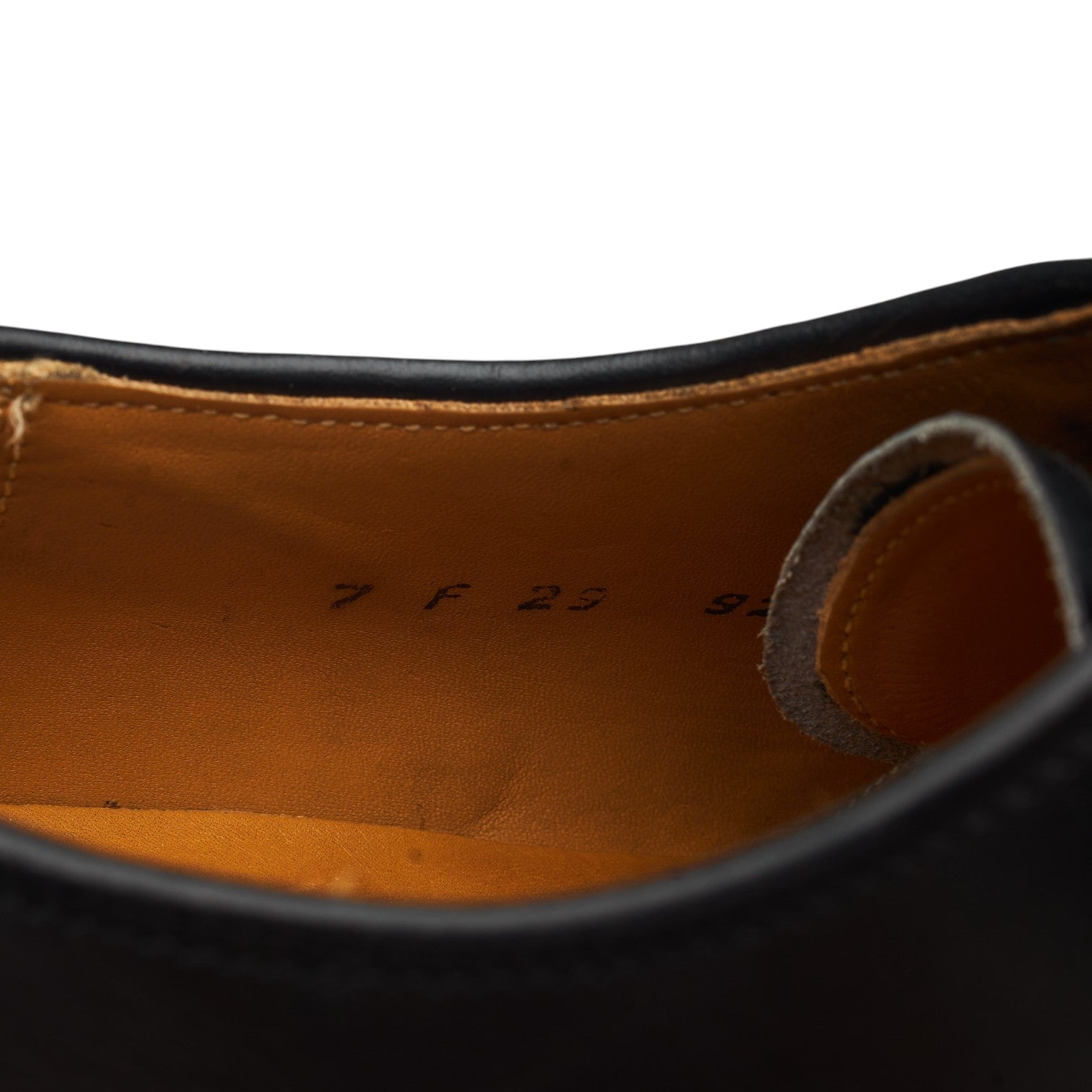 Barker Nairn derby cuir noir UK 7