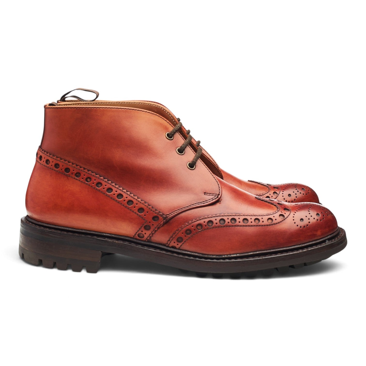 Cheaney Adur boots cuir marron UK 9 chukka