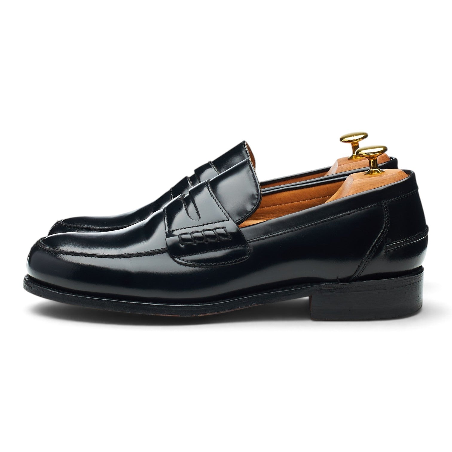 Barker Florence mocassin cuir noir 8 G
