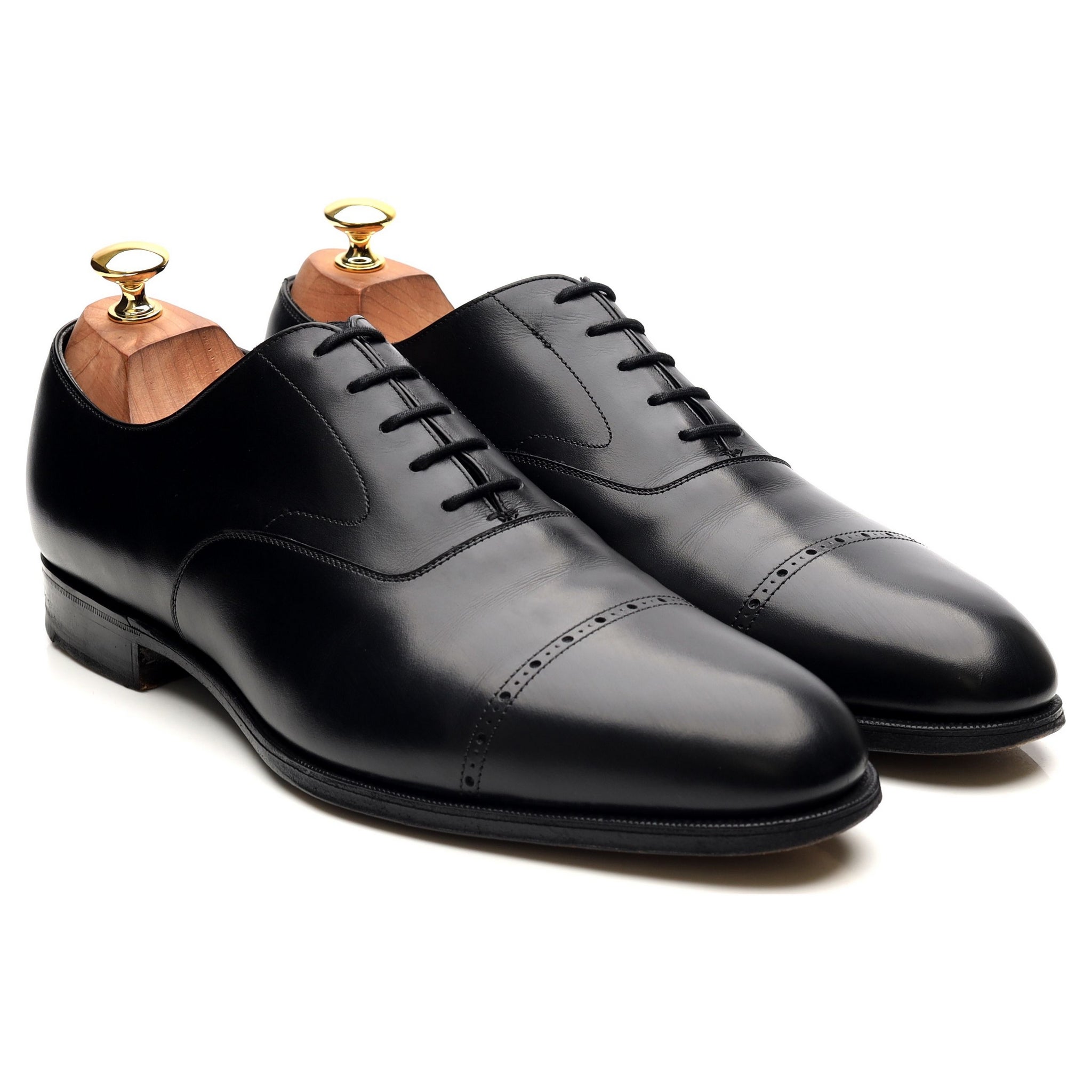 Edward Green Midford Oxford cuir noir pointure UK 10