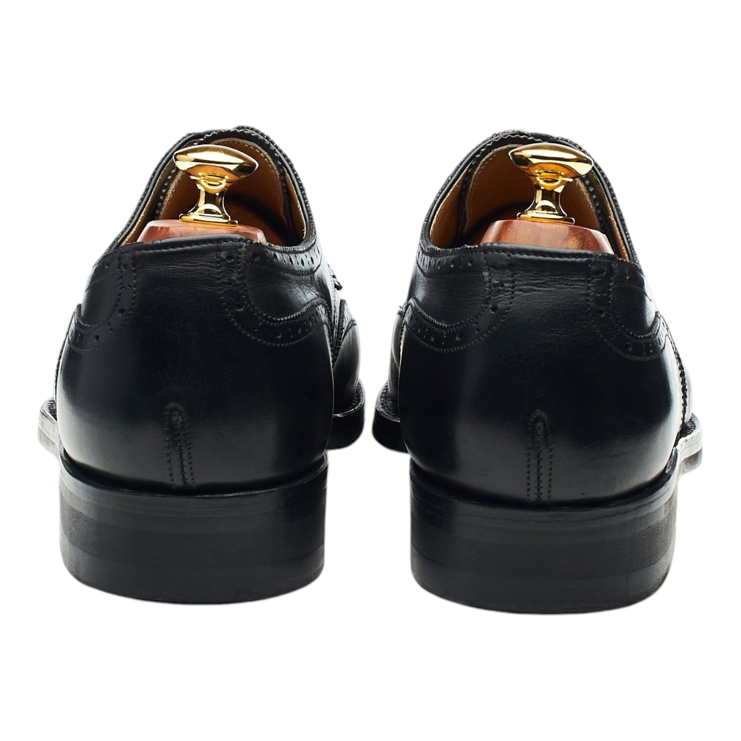 Vass Budapest derby cuir noir pointure UK 11
