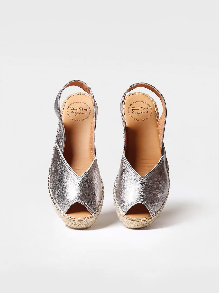 Toni Pons Bernia-P Espadrilles Femme Cuir Compensées