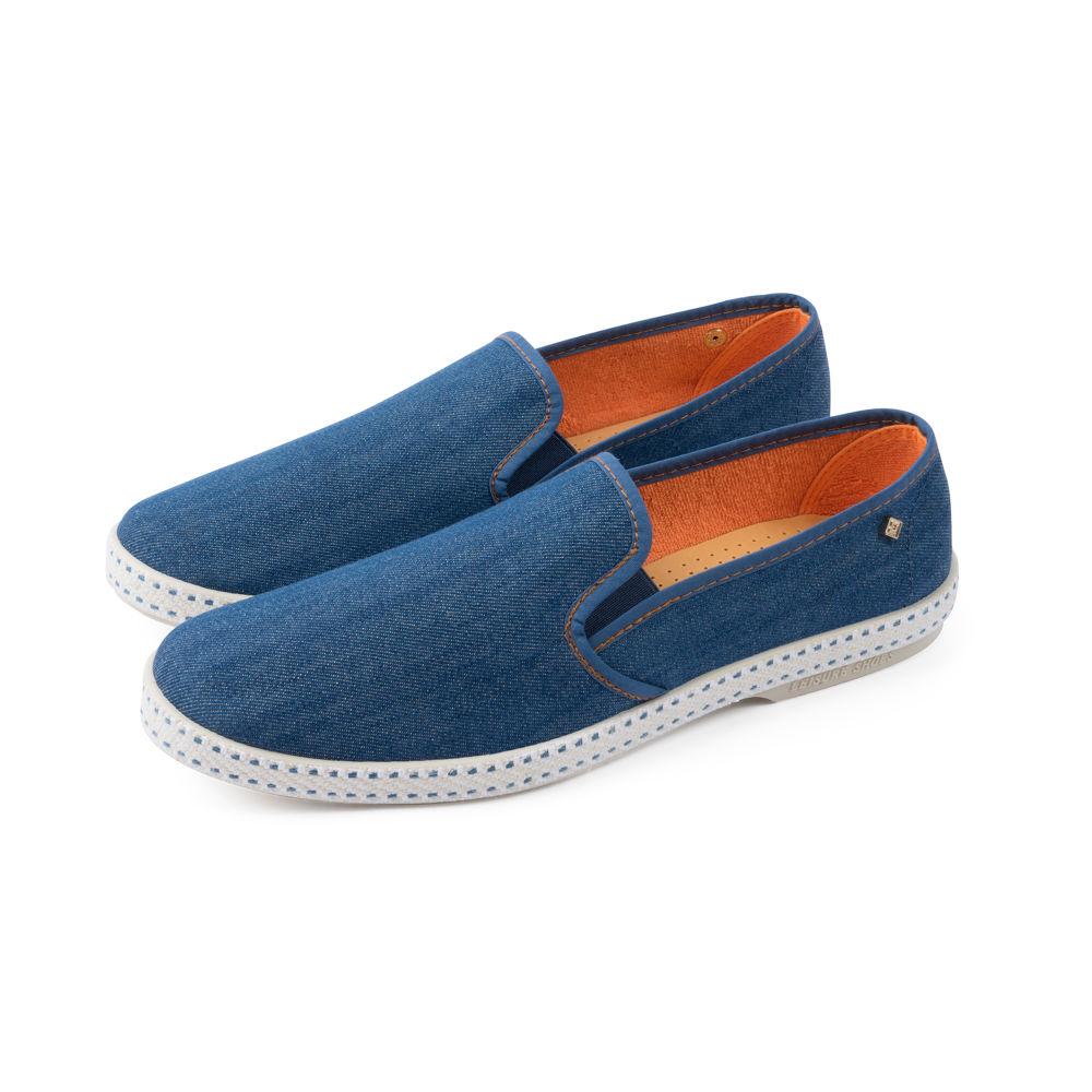 Rivieras Classic Jean Bleu espadrilles bleu denim