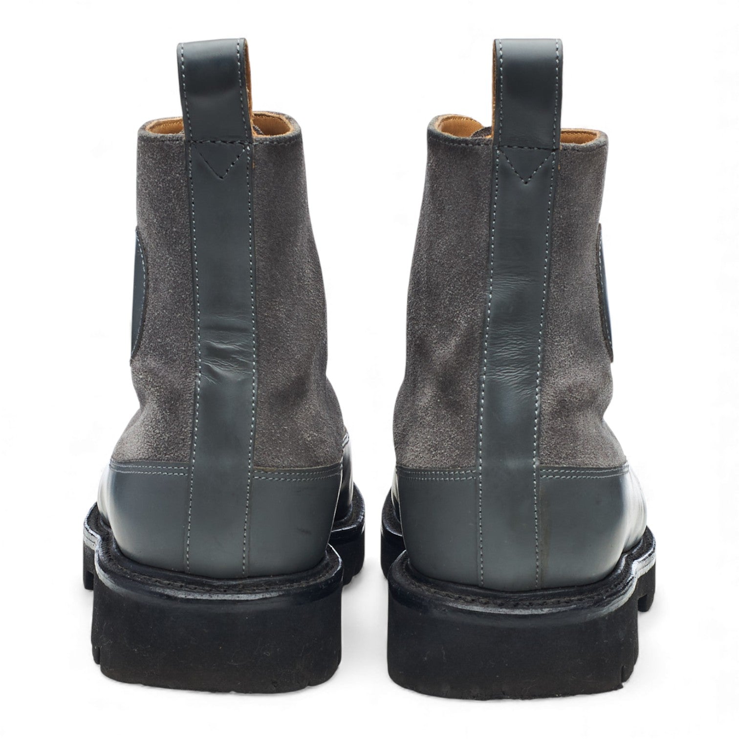 Grenson Anton boots daim gris UK 6.5