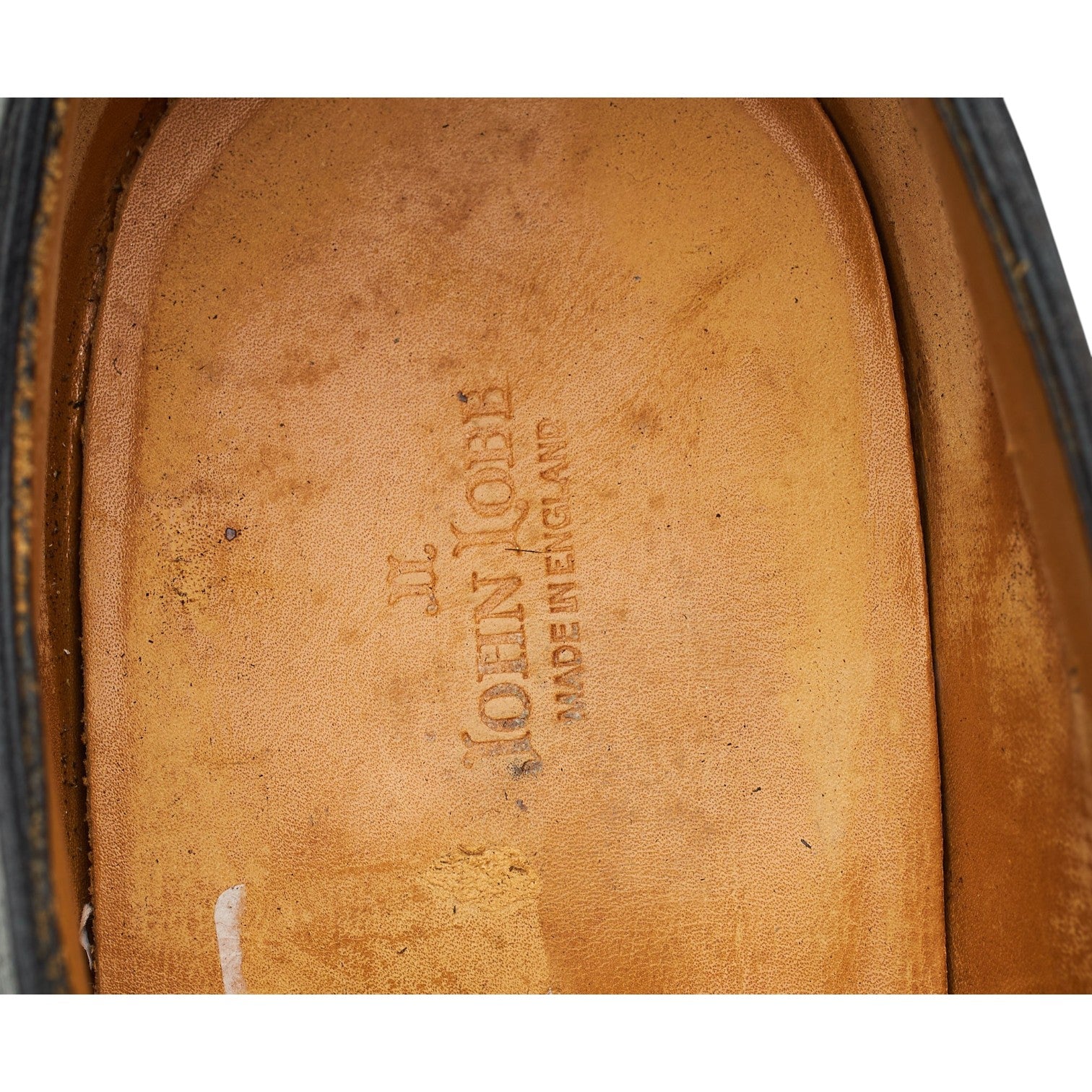 John Lobb Chambord II derbies cuir noir pointure UK 10.5