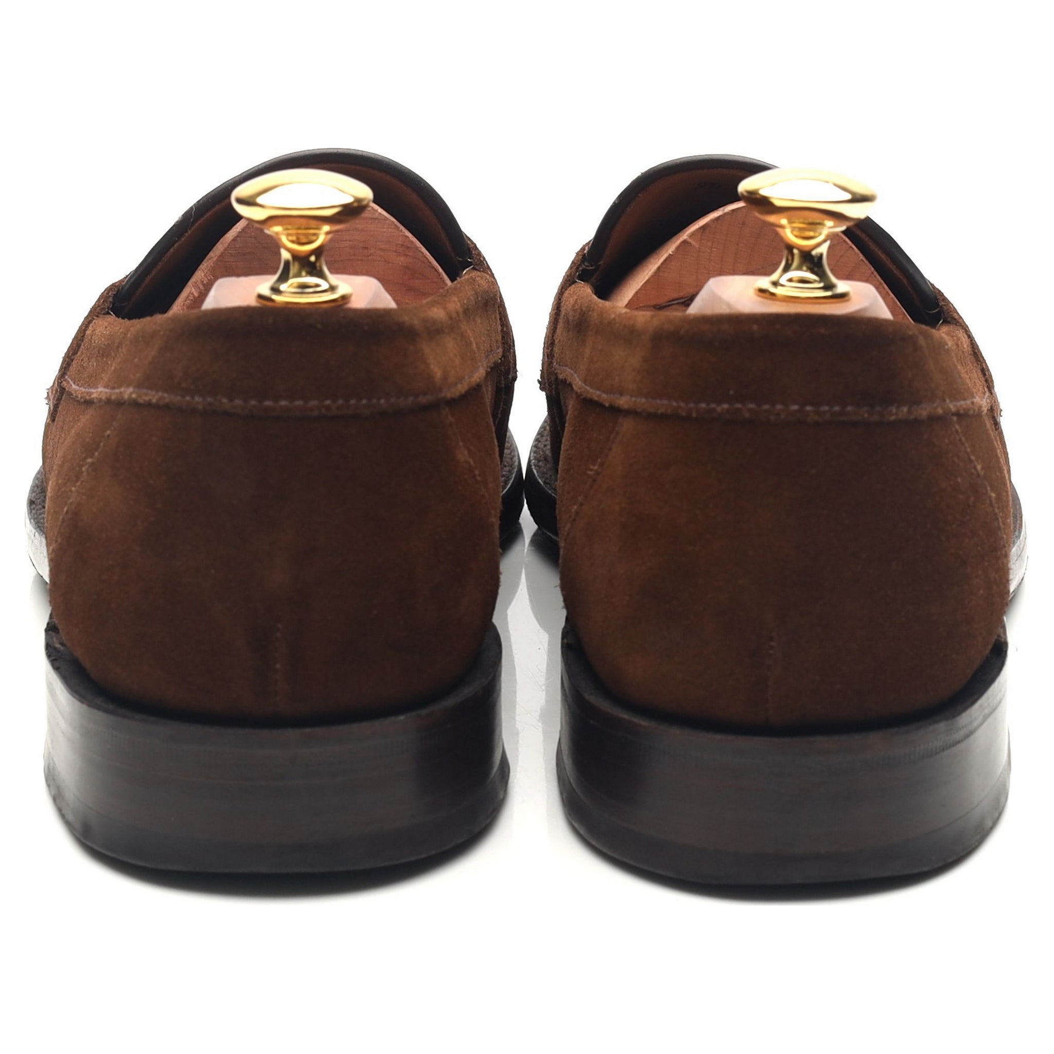 Loake Eton mocassins suède marron UK 9.5