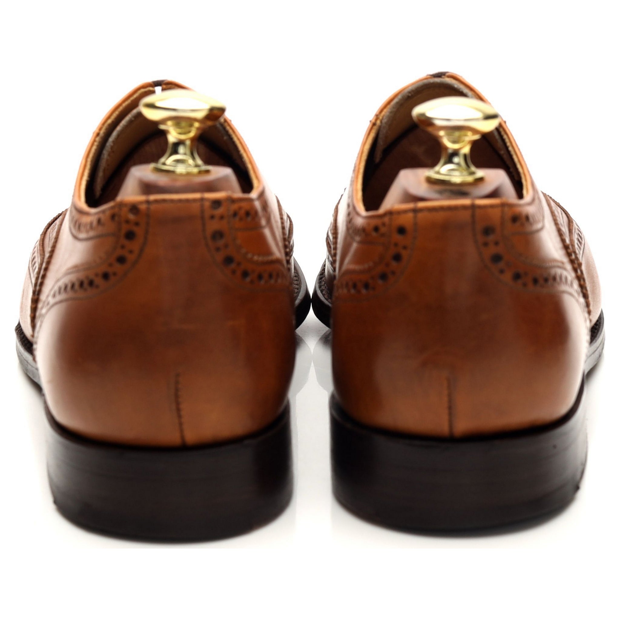 Barker Malton richelieus cuir marron UK 7