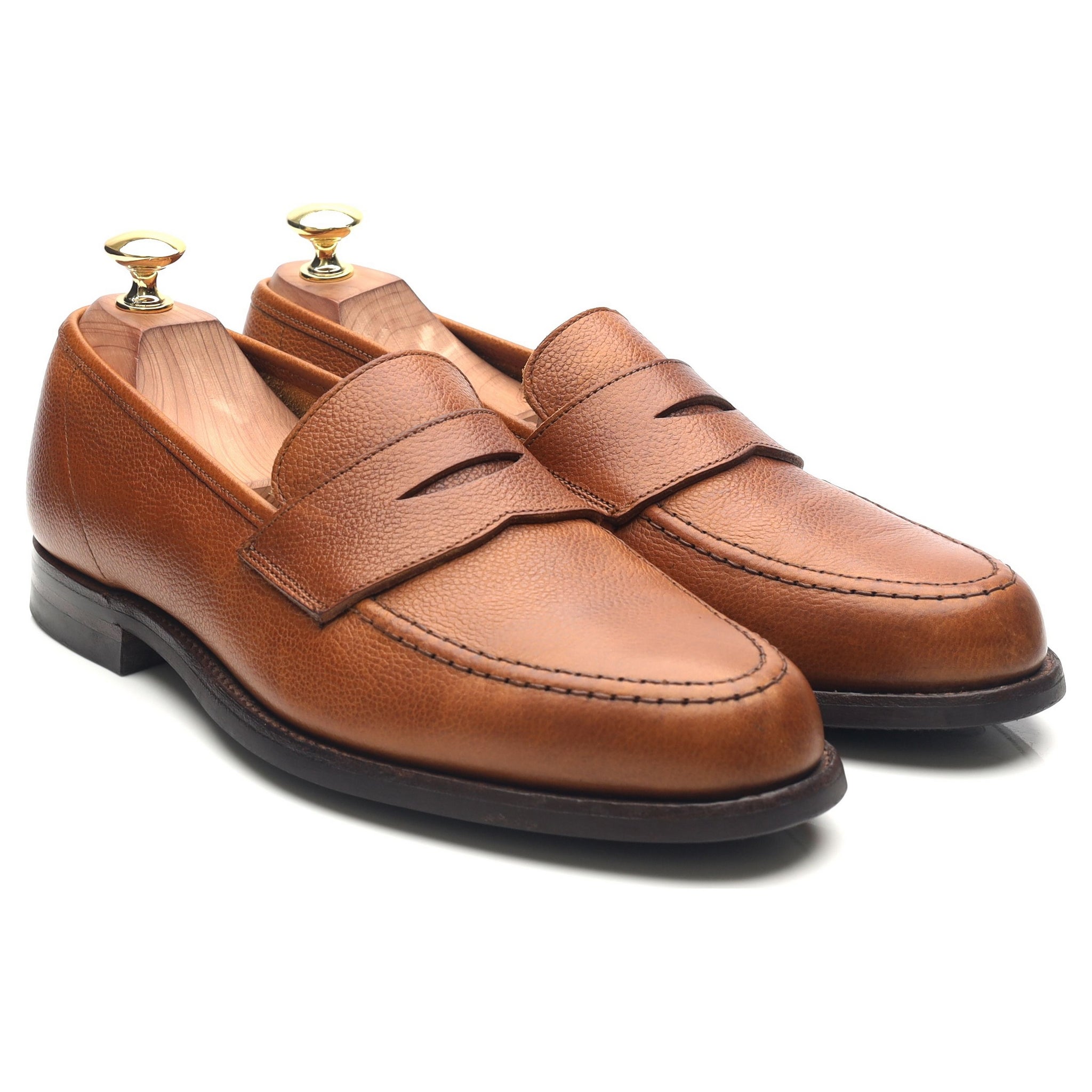 Crockett & Jones Harvard 2 mocassins cuir marron UK 8