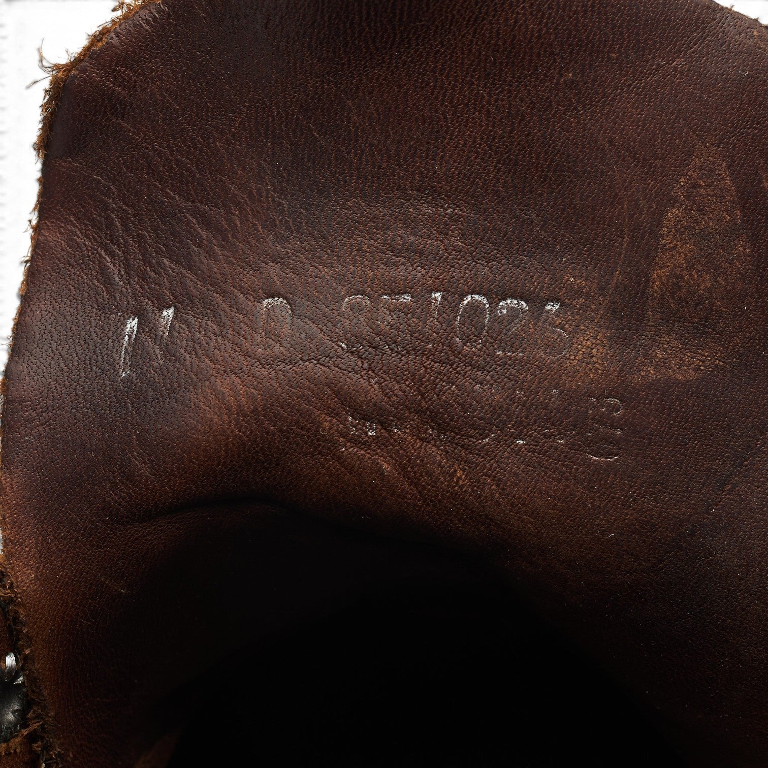 Wolverine 1000 Mile boots cuir suède marron UK 10