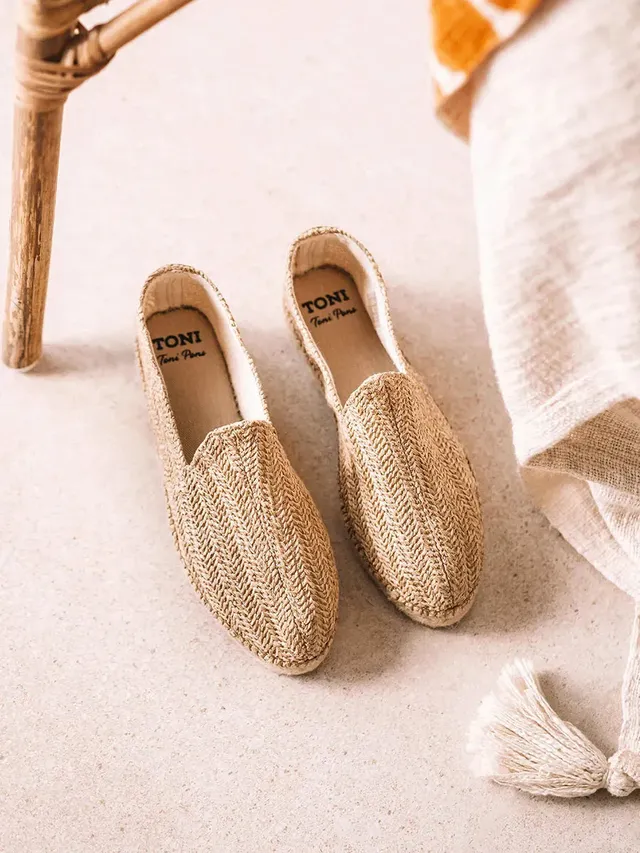Toni Pons Damasc espadrille homme raphia semelle jute