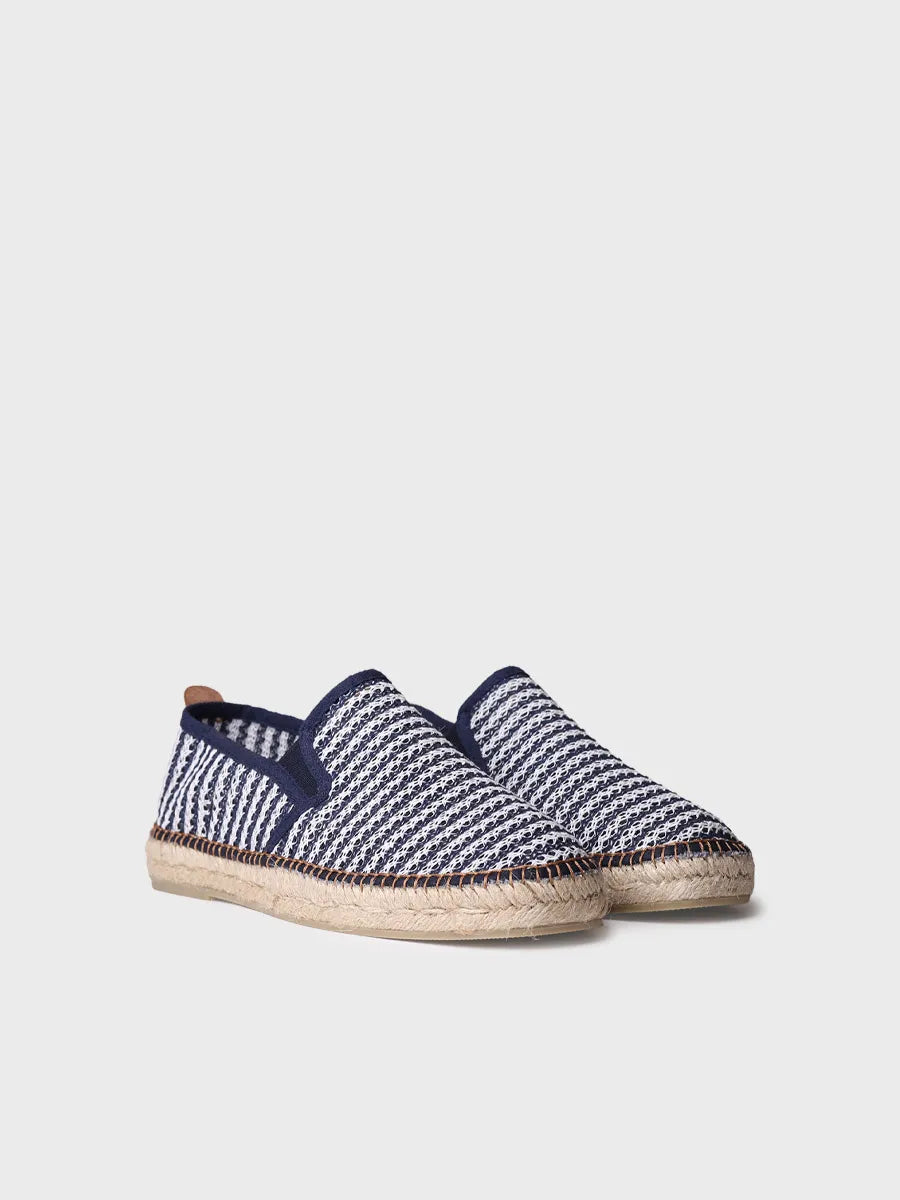 Toni Pons Delvin espadrilles homme mesh marine