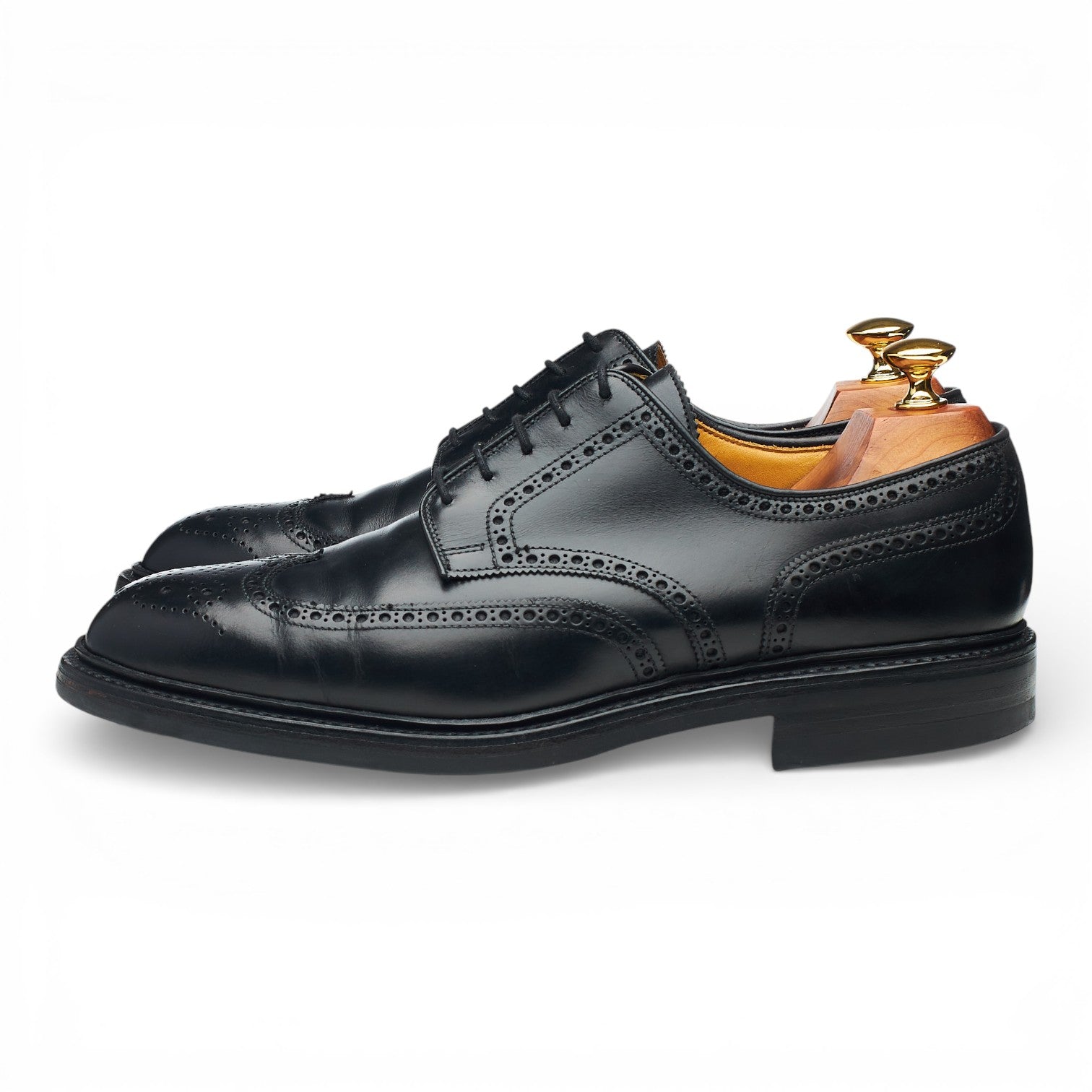 Crockett & Jones Pembroke derby cuir noir pointure UK 9 Dainite