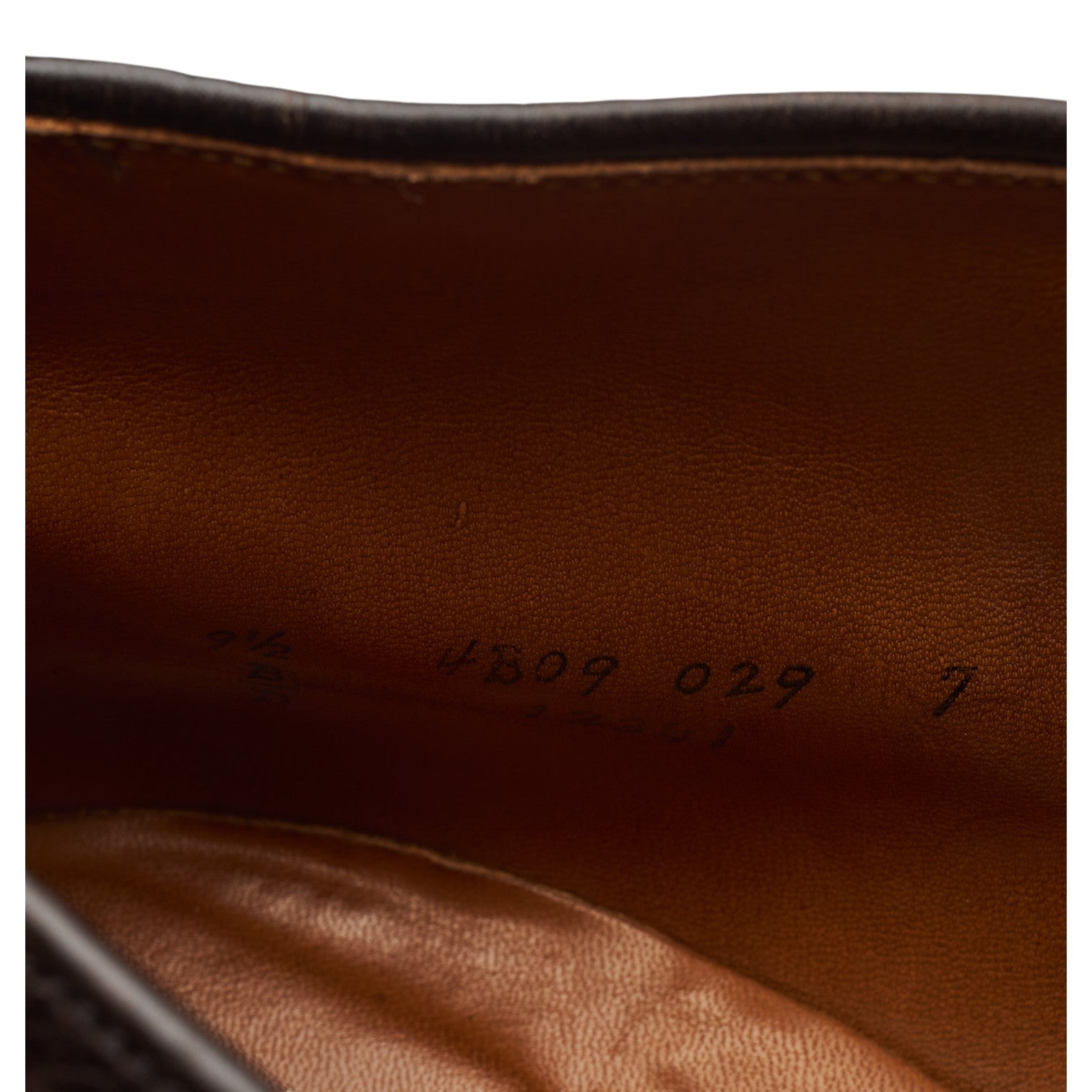 Alden 12341 boots chukka cuir marron UK 9 semelle crêpe