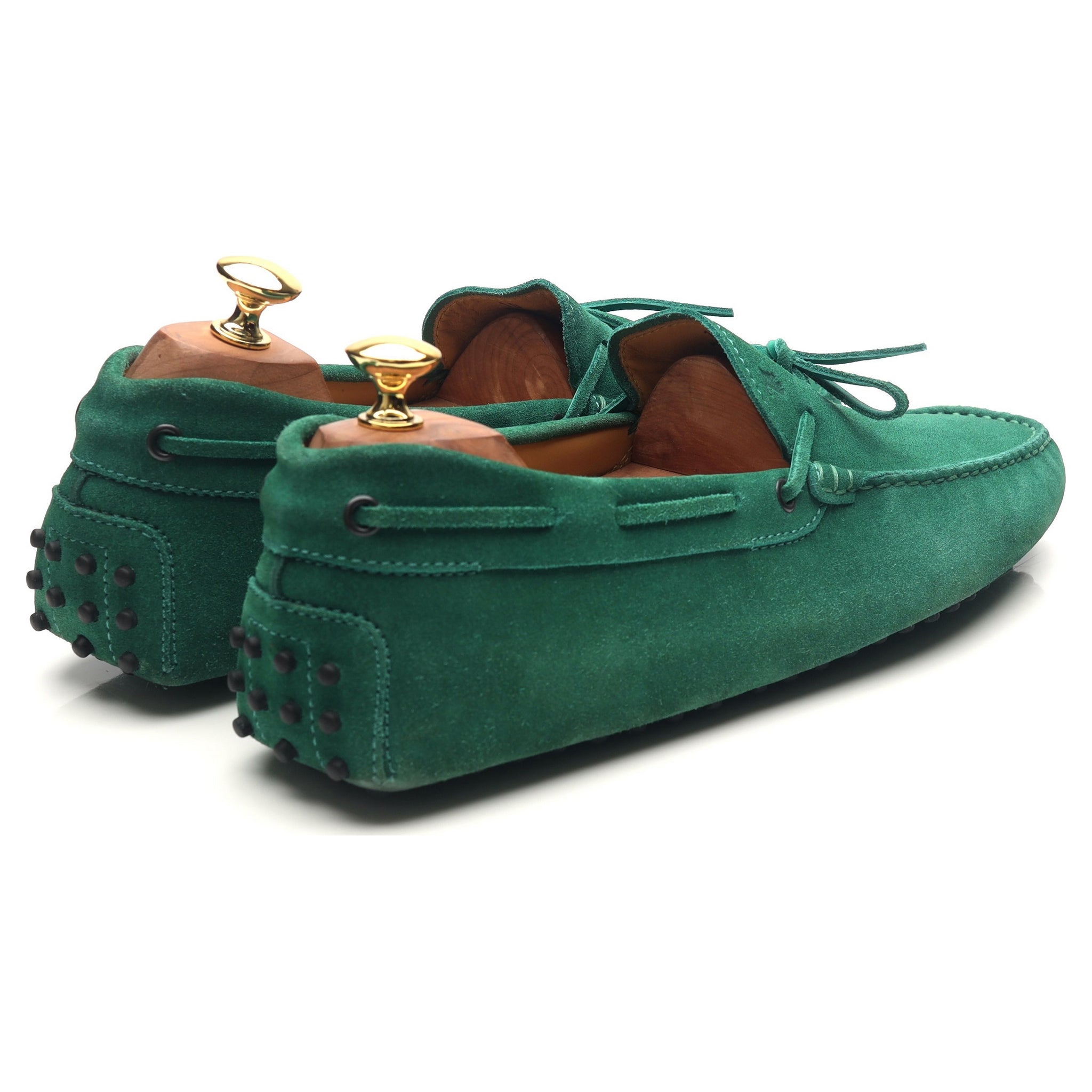Tod's Gommino mocassins daim vert pointure UK 10