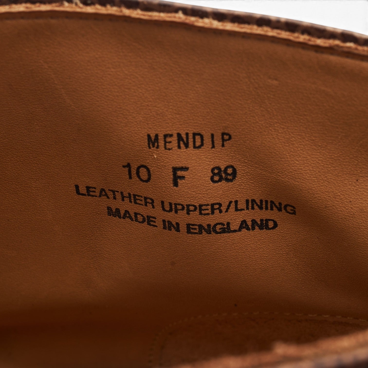 Paul Sargent Mendip bottines chukka grain marron 10
