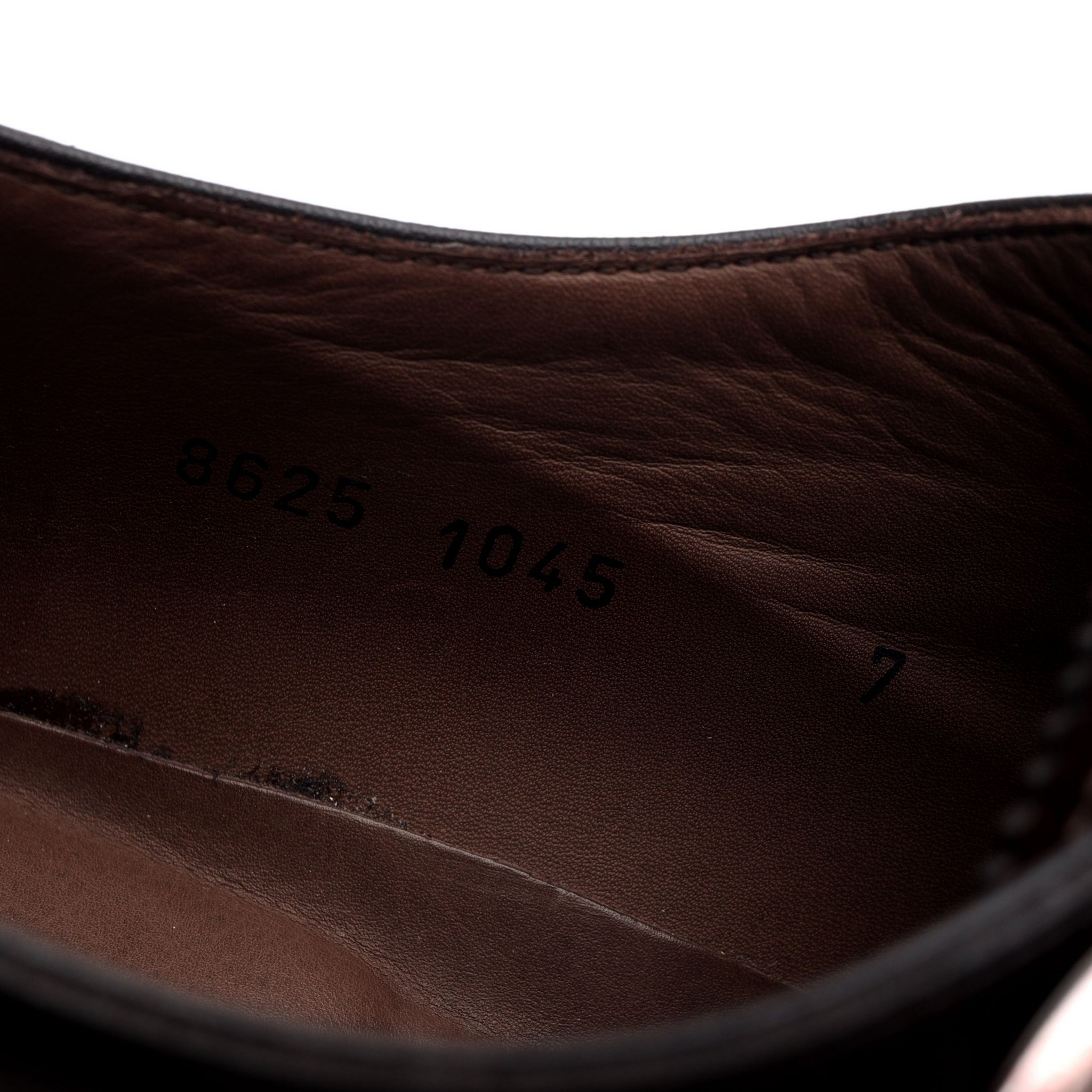 Carlos Santos 8625 monk cuir marron UK7 double boucle