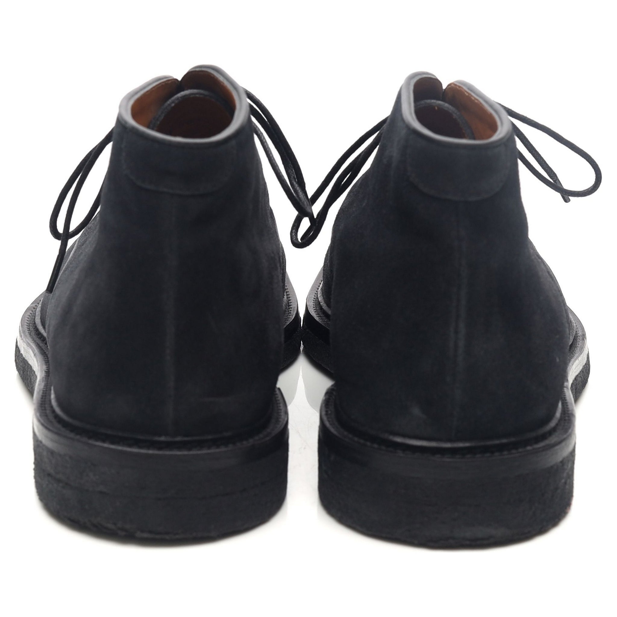 Mr P. chukka boots suède bleu marine UK 8.5