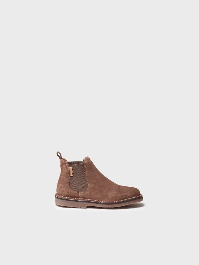 Toni Pons Cora-SY boots enfant suède taupe