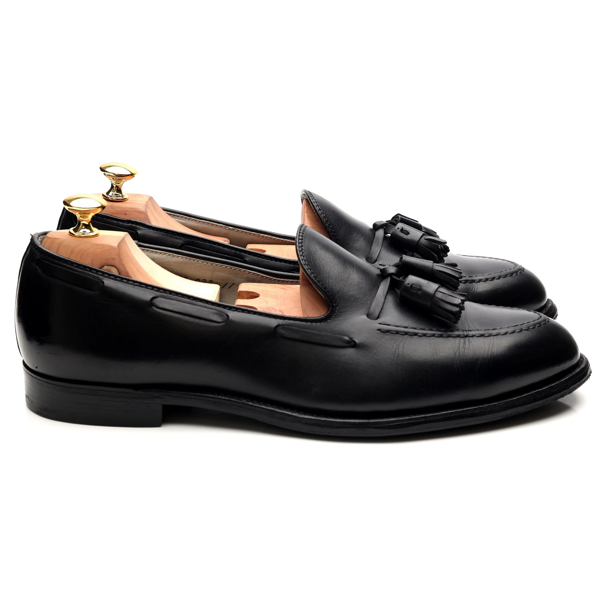 Alden 660 mocassin cuir noir à glands UK 11