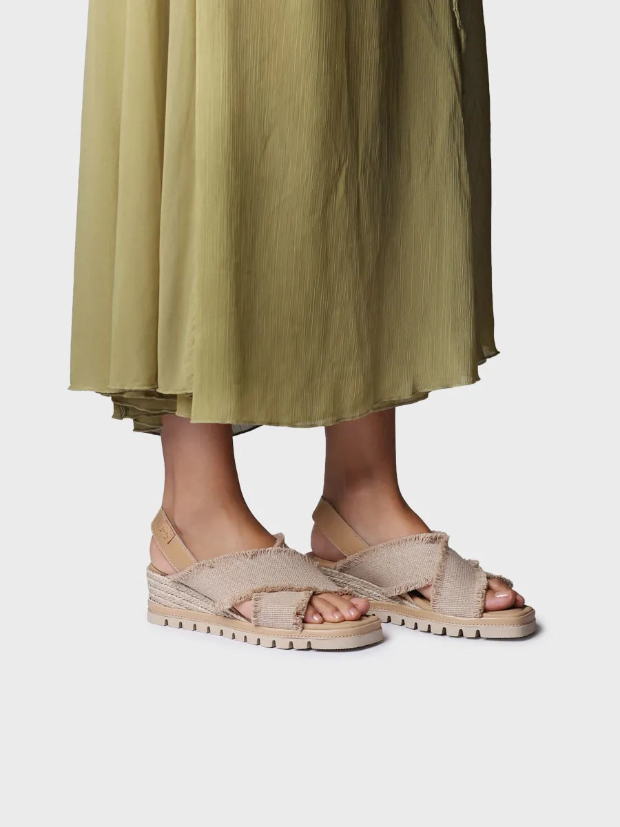 Toni Pons Aire espadrille compensée femme toile 5 cm