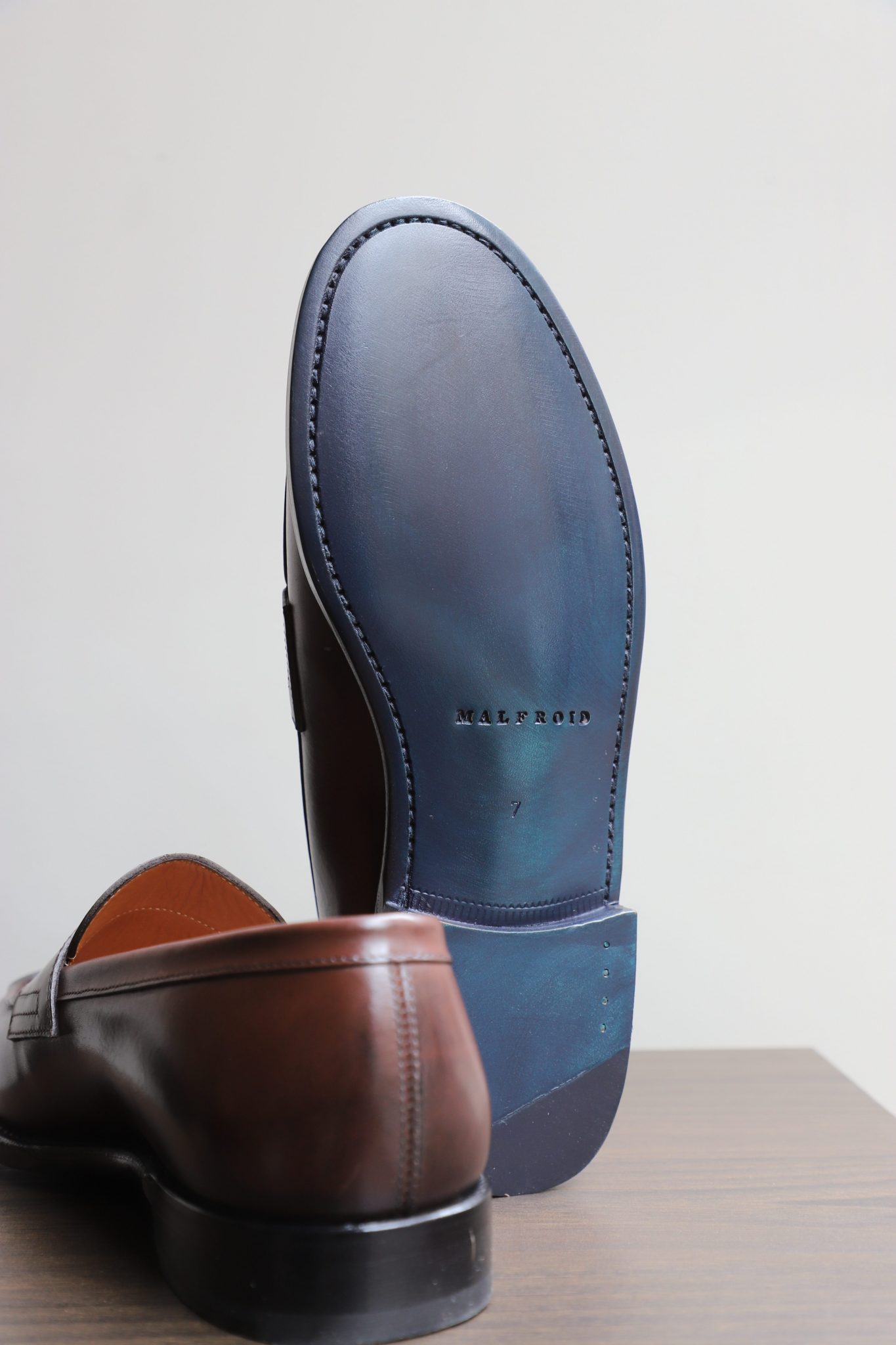 Malfroid Tilsitt mocassin cuir semelle cuir