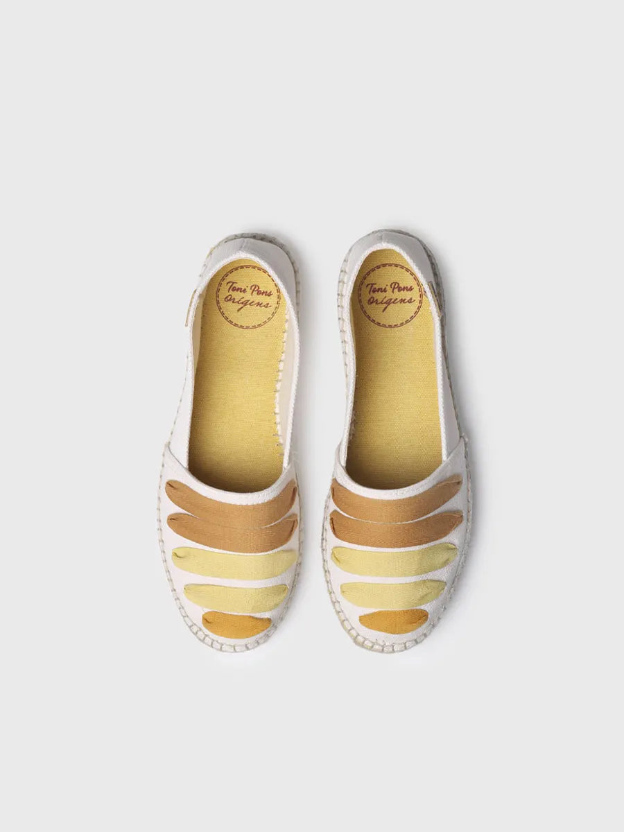 Toni Pons Rose-CM espadrille plate rubans vegan