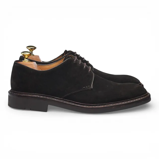 Heschung Fustet derbies homme suède marron UK 6.5