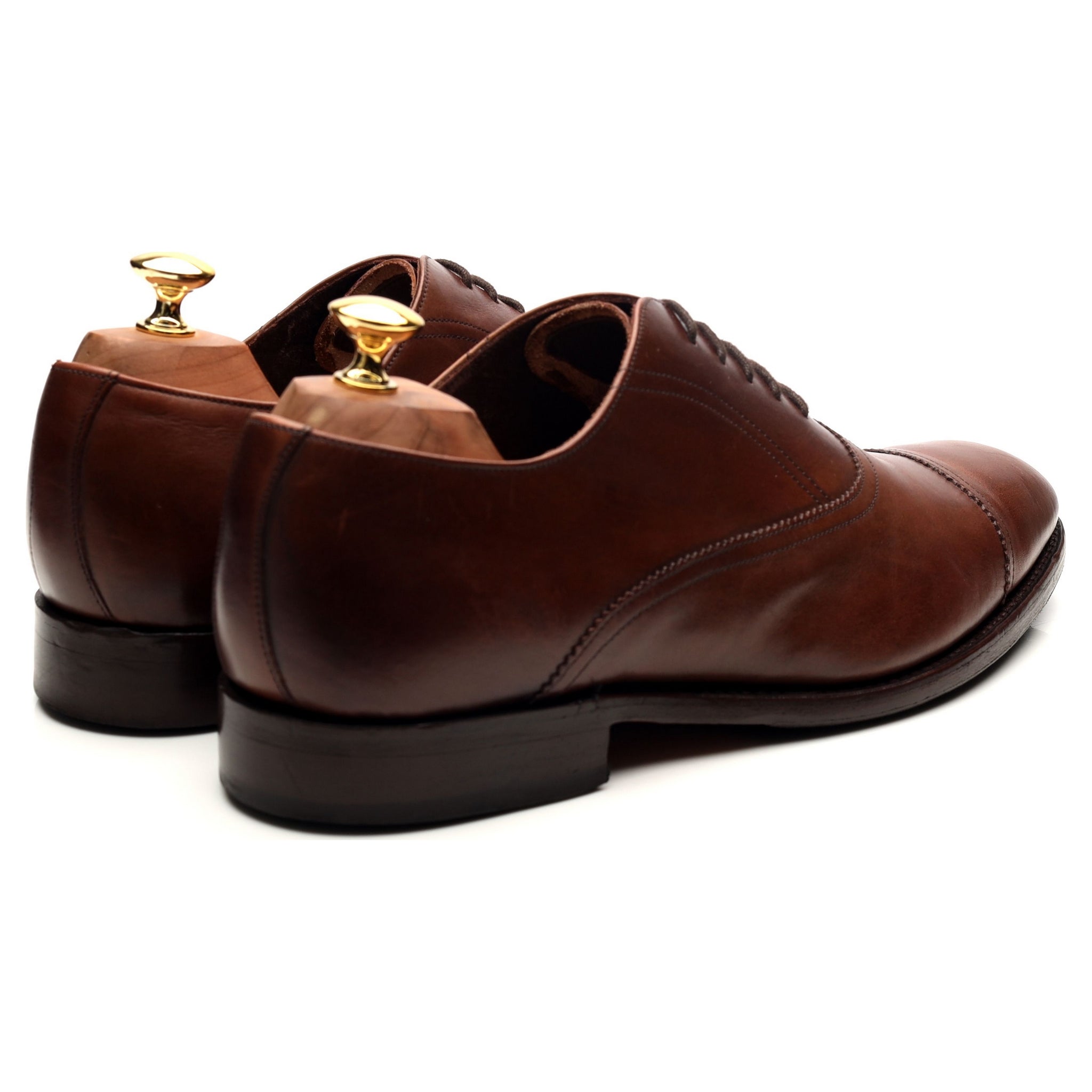 Barker Malvern richelieu cuir marron 10 UK