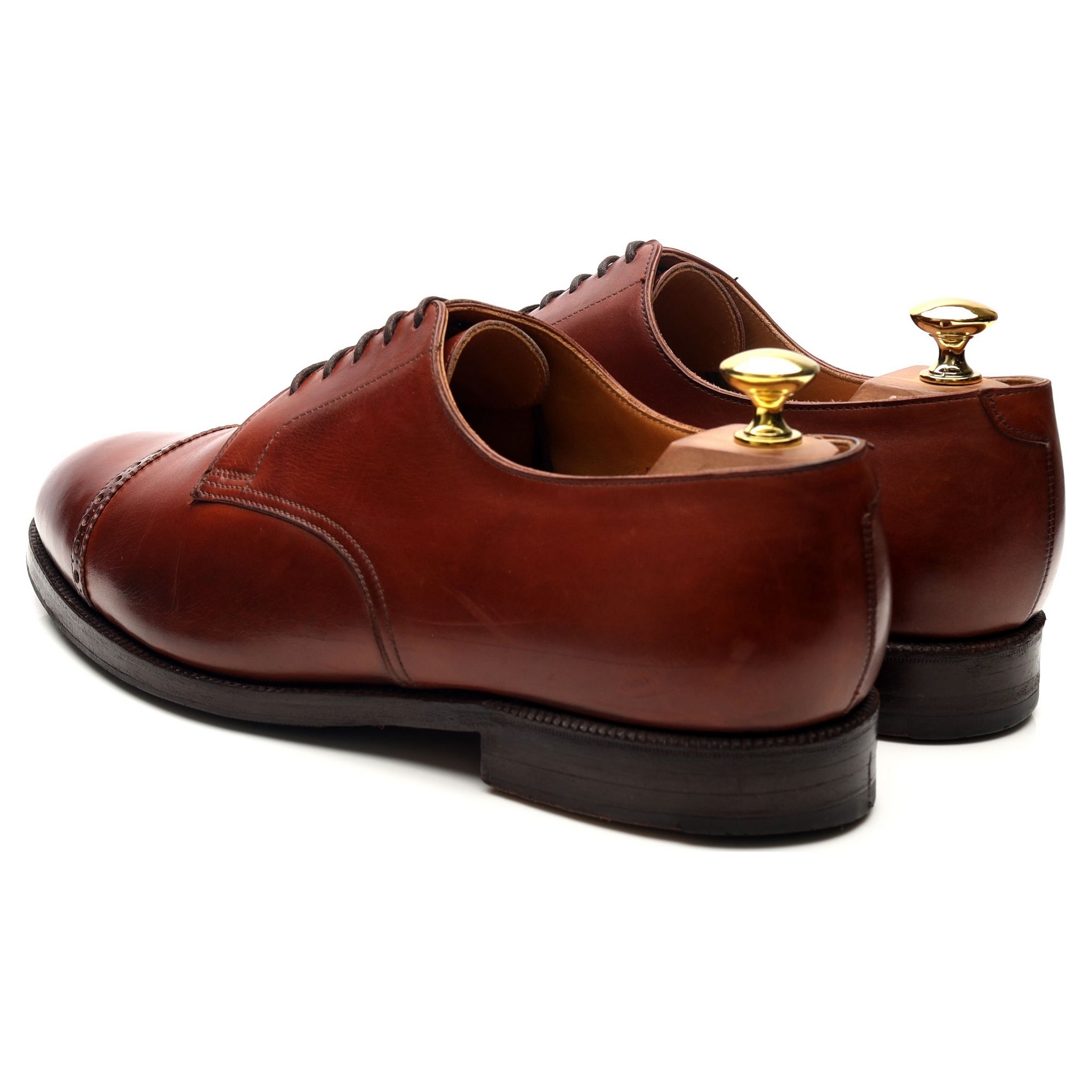 Crockett & Jones Draycott derby cuir marron 8,5 UK