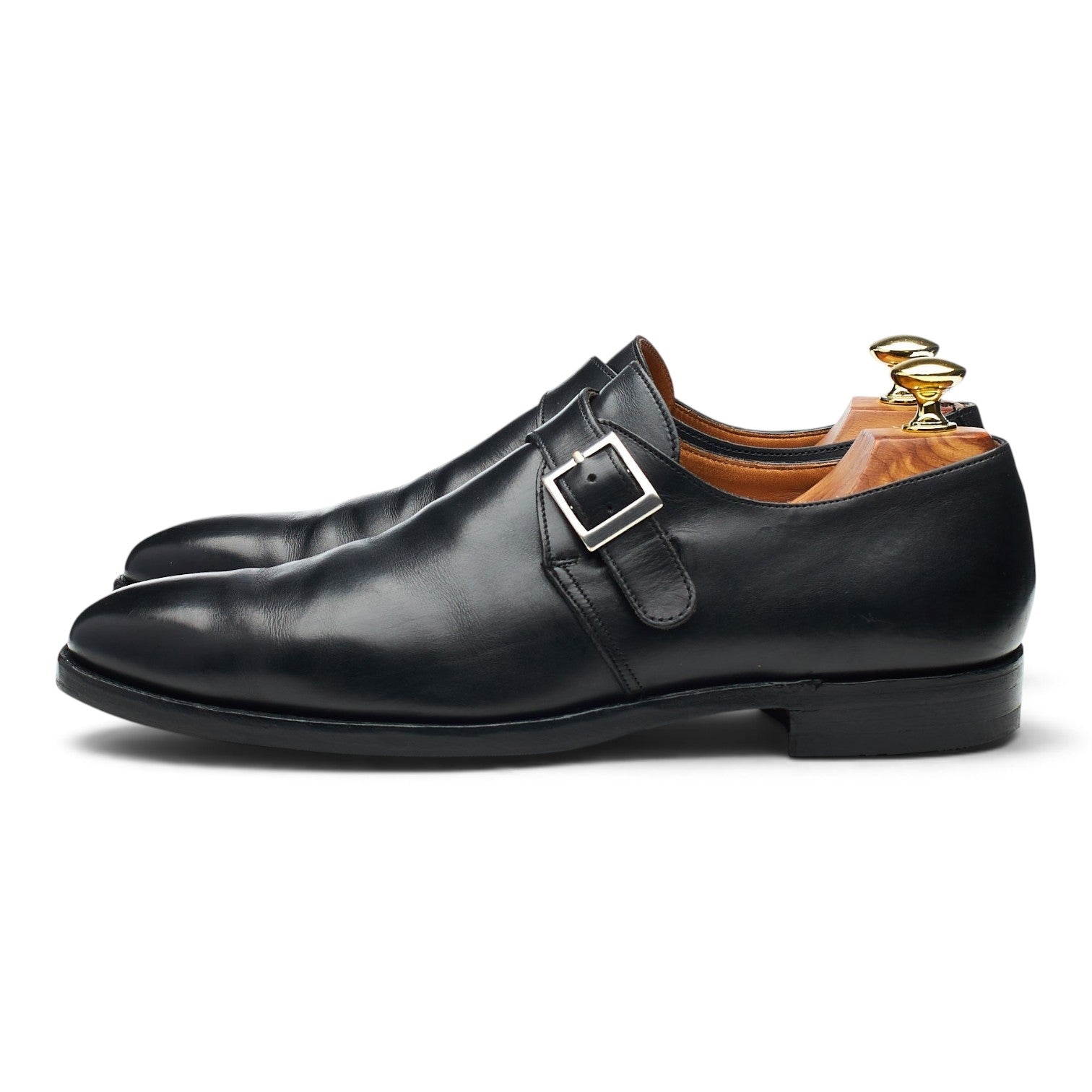 Crockett & Jones Monkton monk cuir noir UK 7