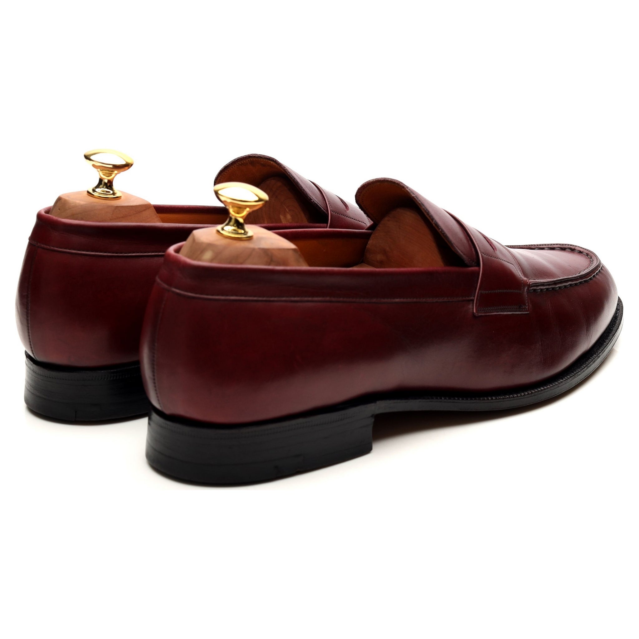 Church's Hilton mocassins cuir bordeaux UK 10,5