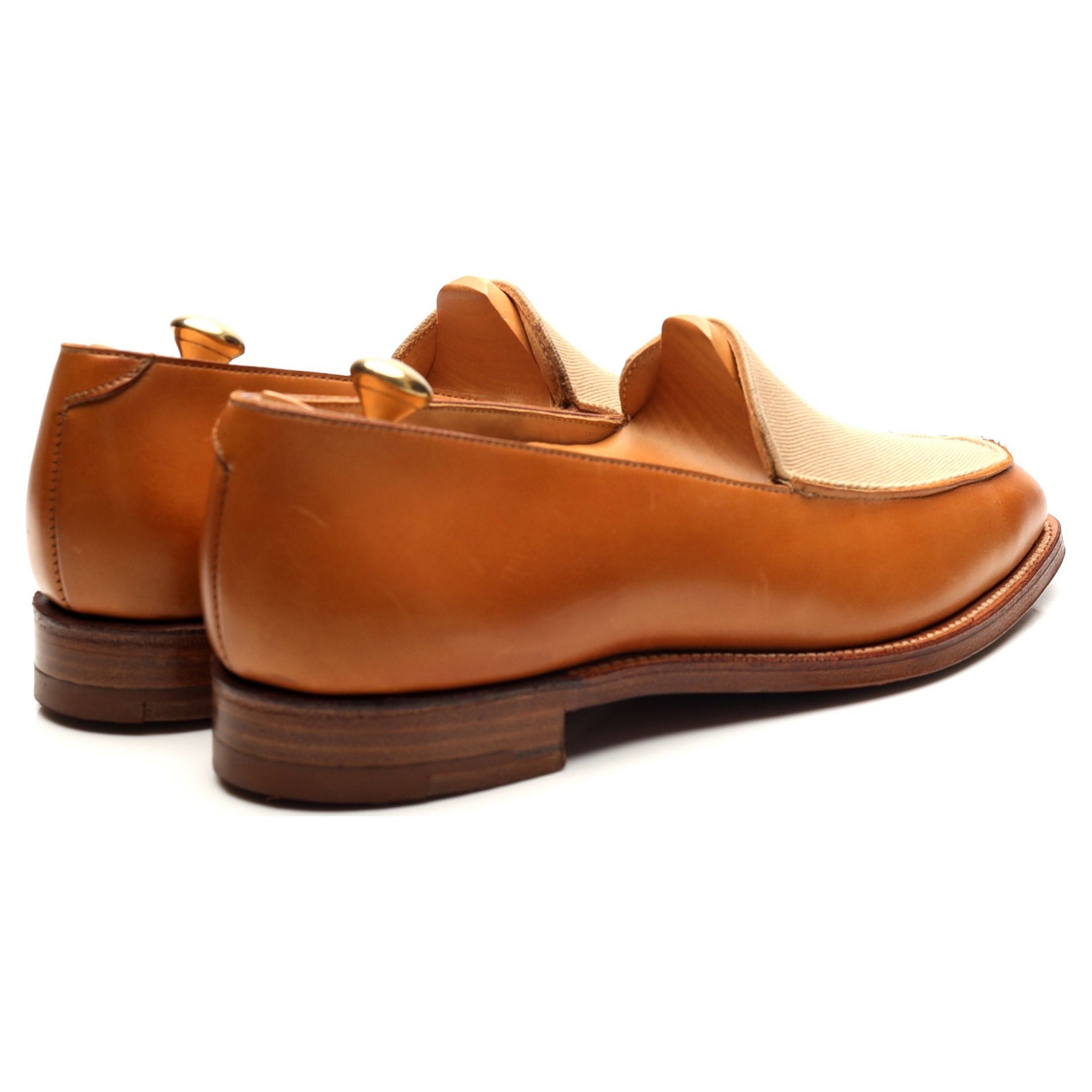 Crockett & Jones Fulmer mocassins cuir marron femme UK 4.5